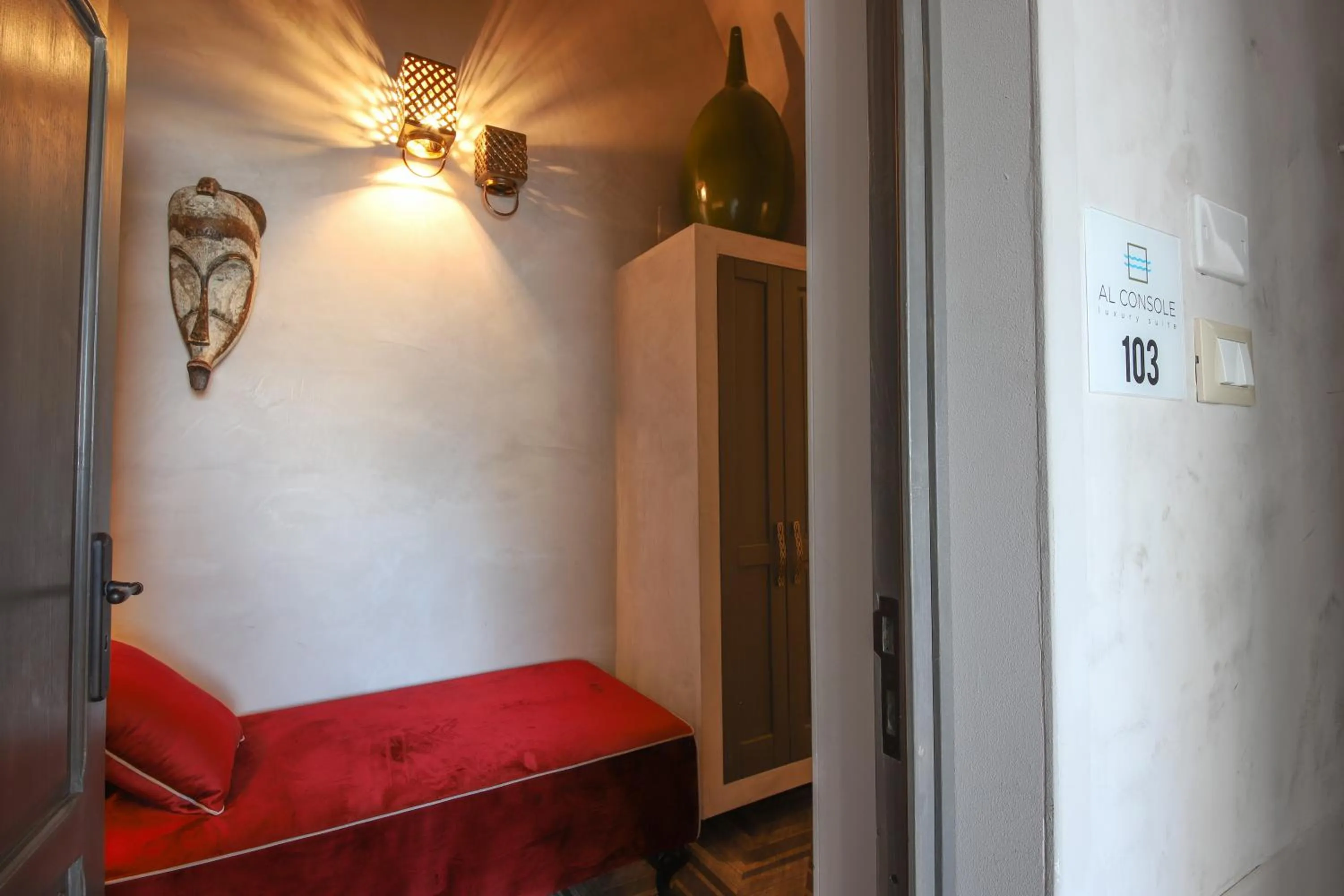 Bed in AL CONSOLE LUXURY SUITE