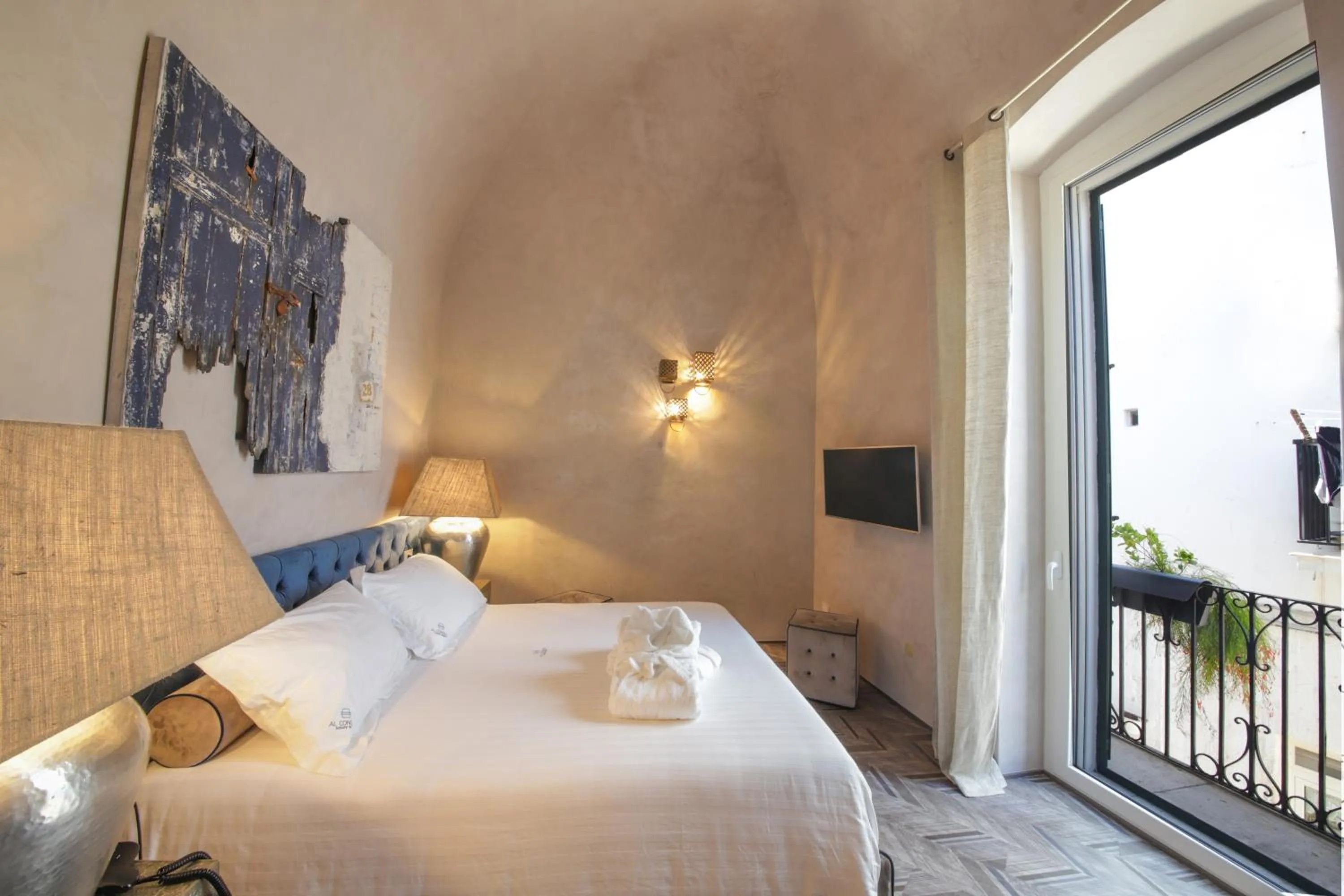 Bed in AL CONSOLE LUXURY SUITE