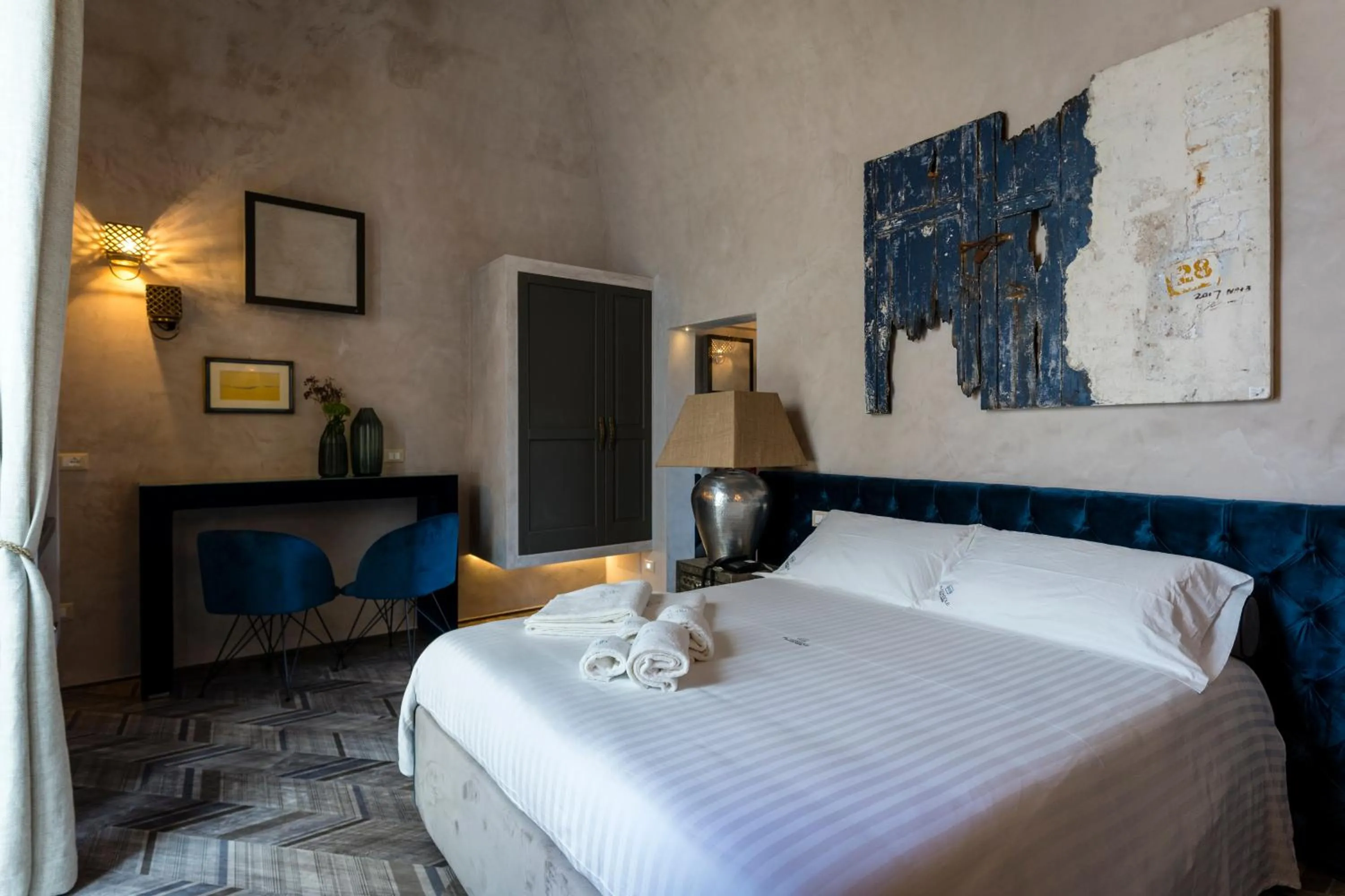 Bed in AL CONSOLE LUXURY SUITE