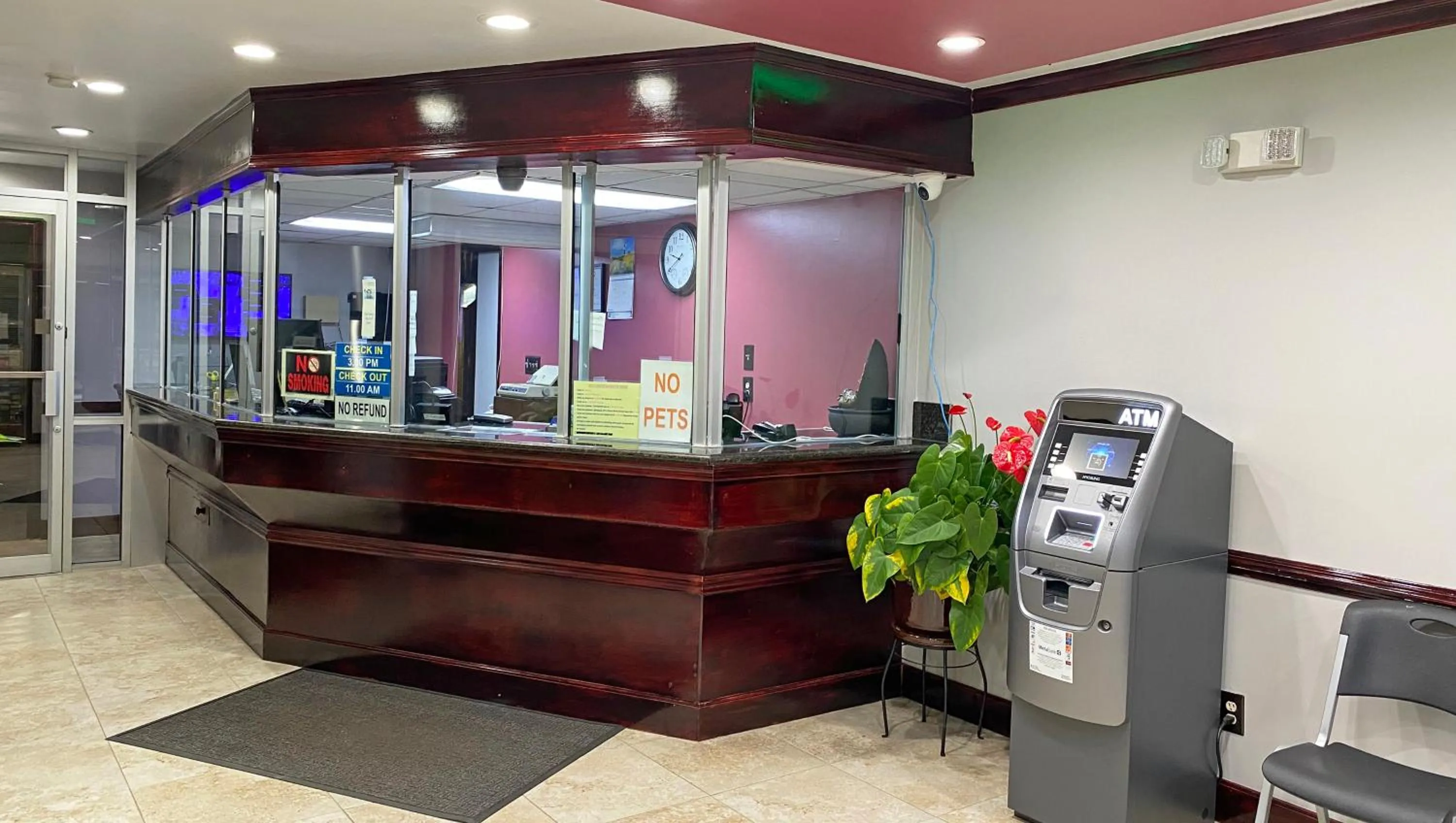 Lobby or reception in Express Inn Newport News