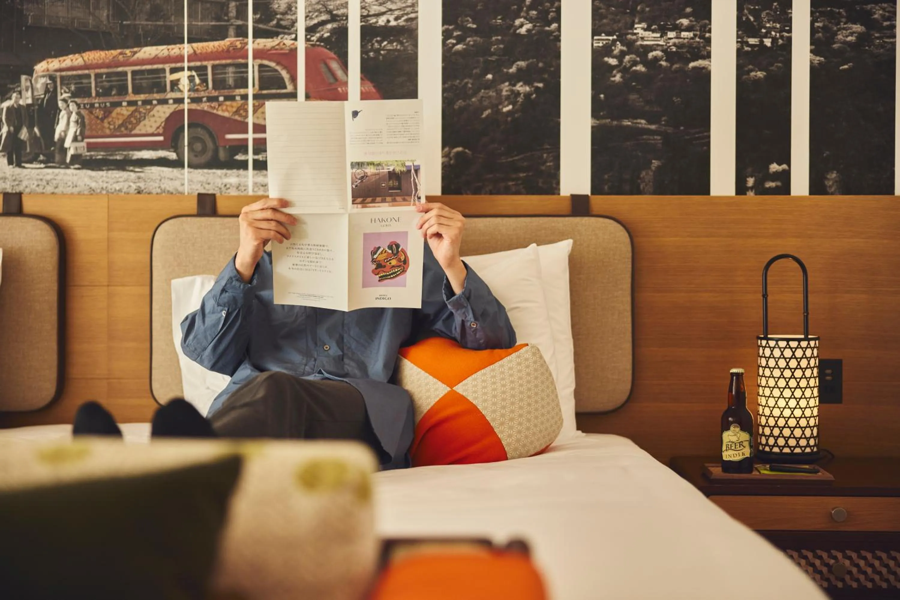 Decorative detail in Hotel Indigo Hakone Gora by IHG