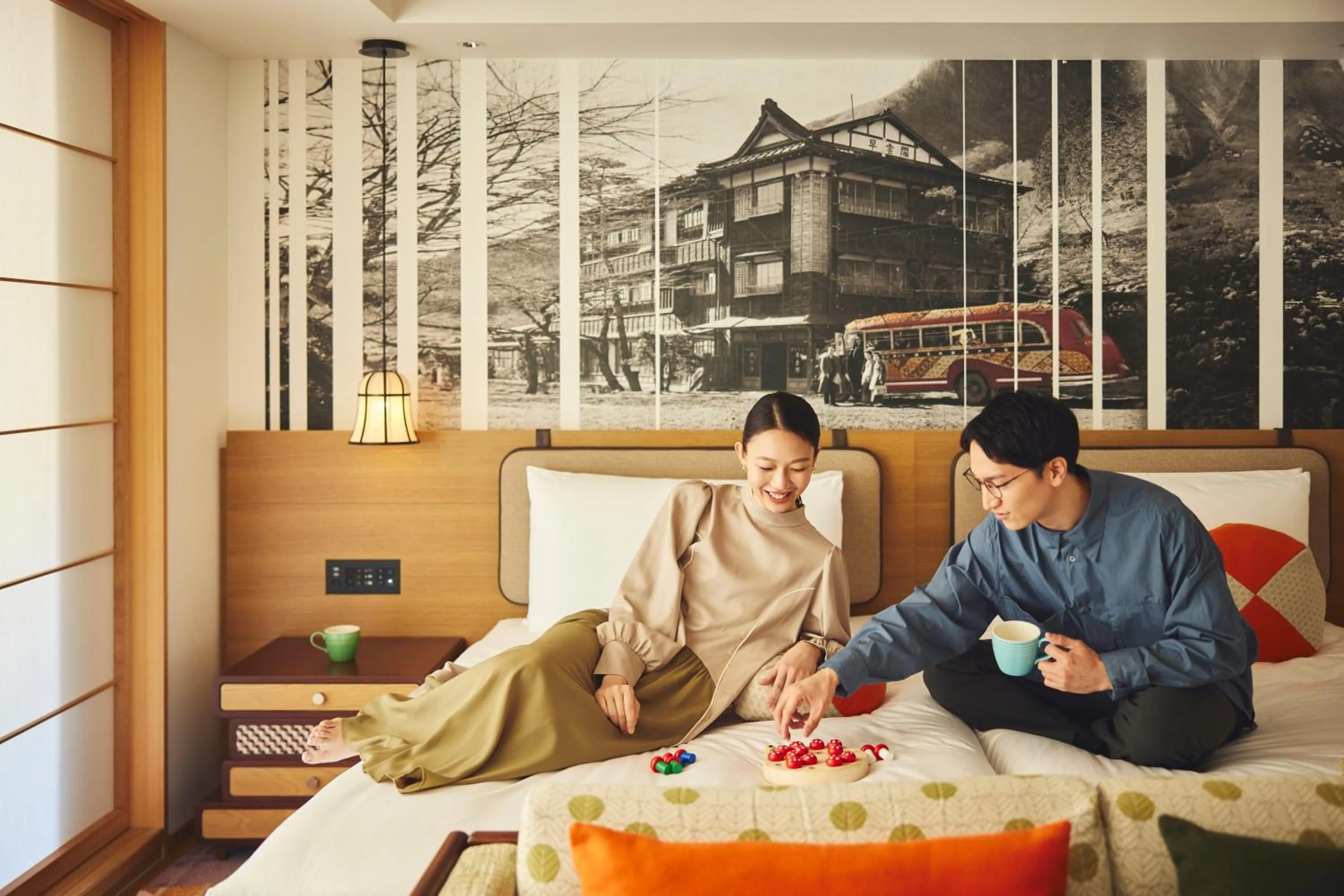 People in Hotel Indigo Hakone Gora by IHG