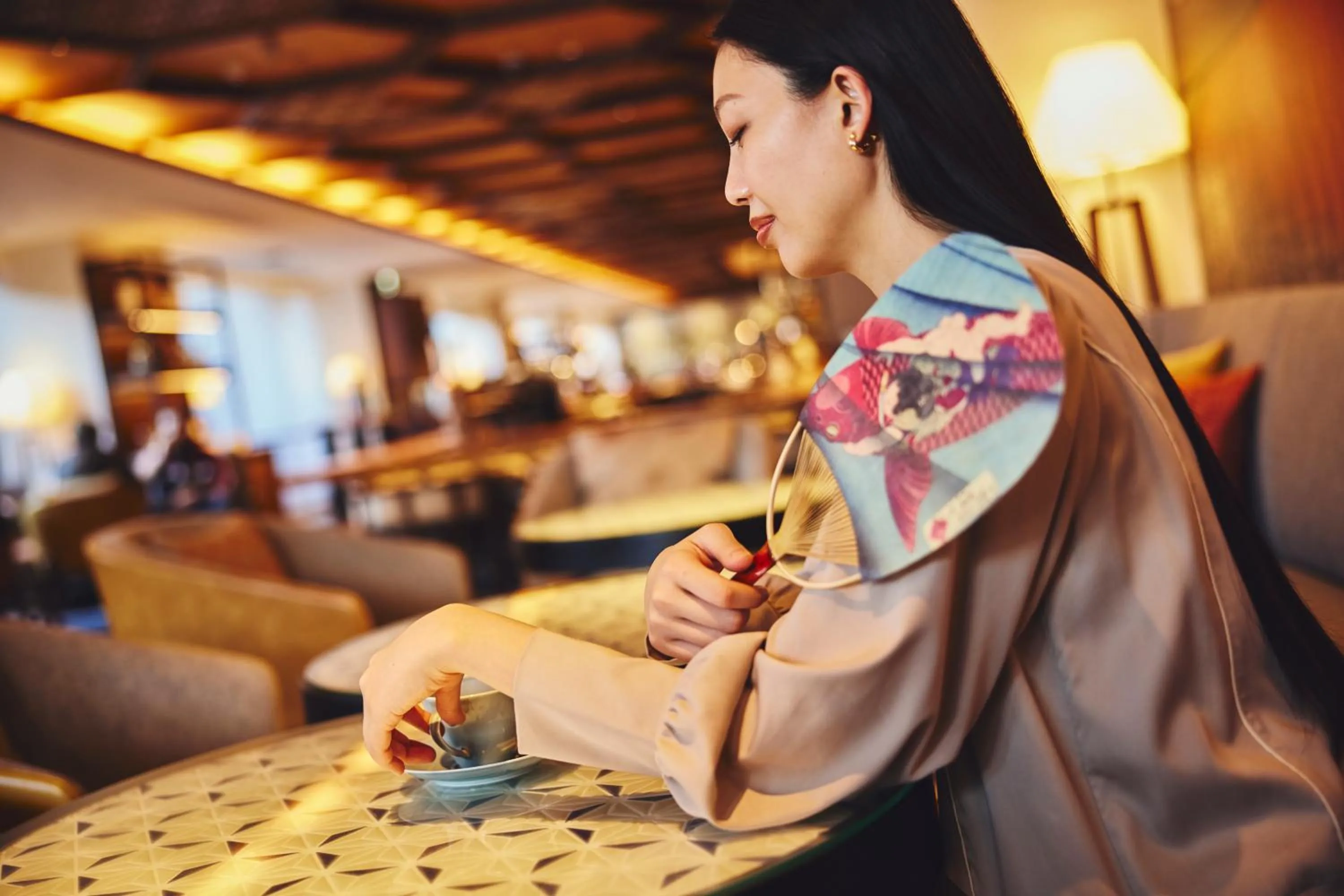 Lounge or bar in Hotel Indigo Hakone Gora by IHG