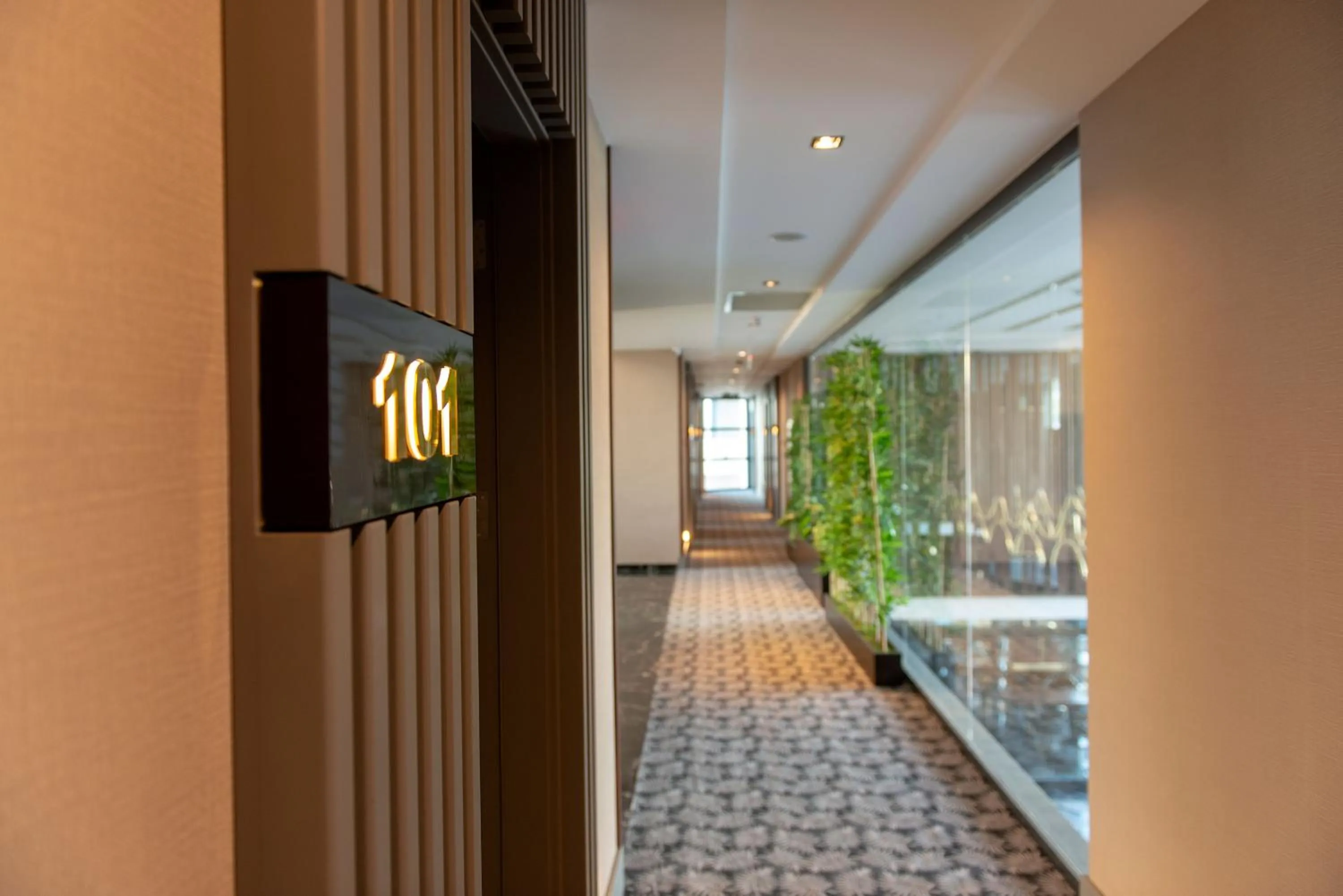 Decorative detail in B&C HOTEL