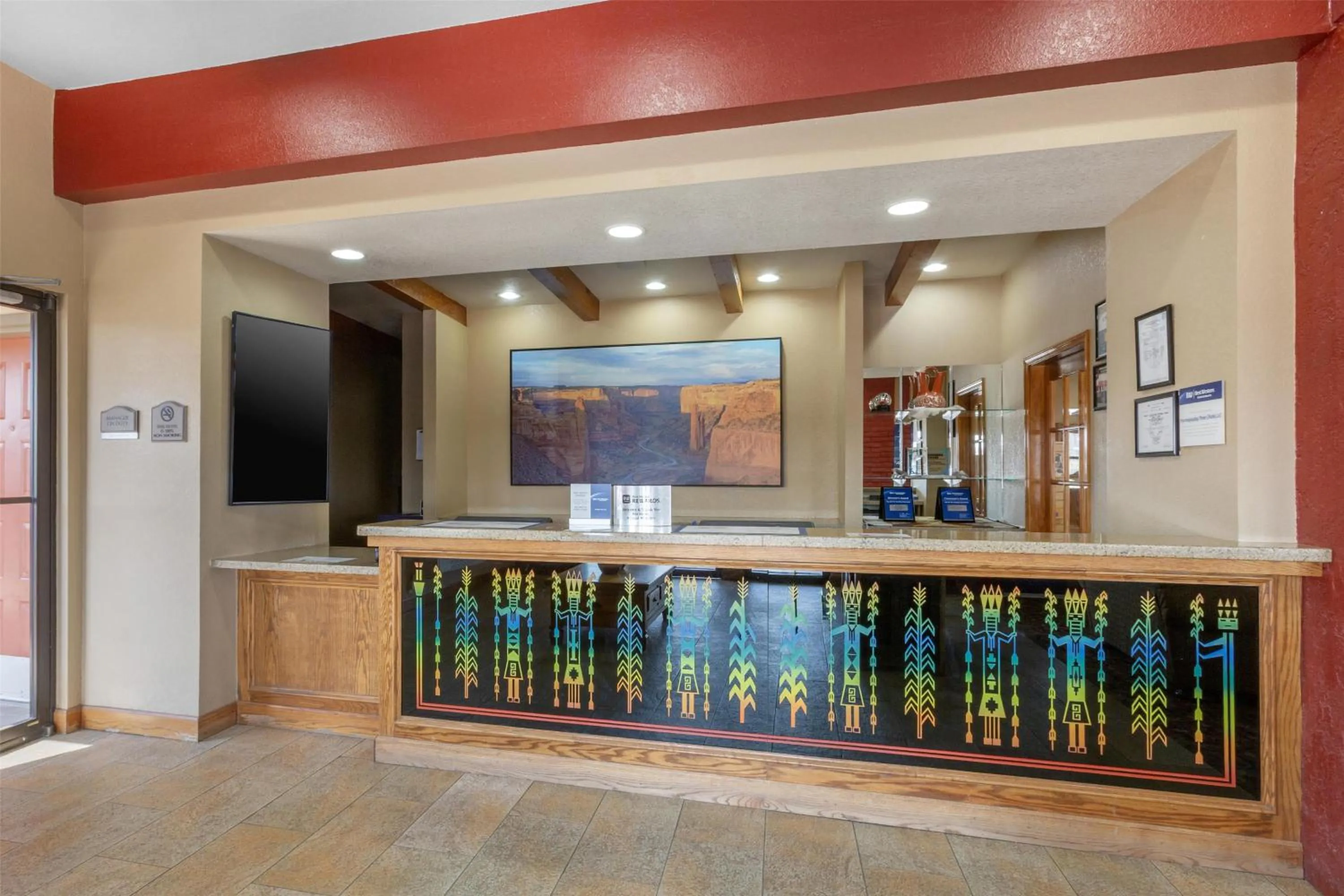 Lobby or reception in Best Western Canyon De Chelly Inn