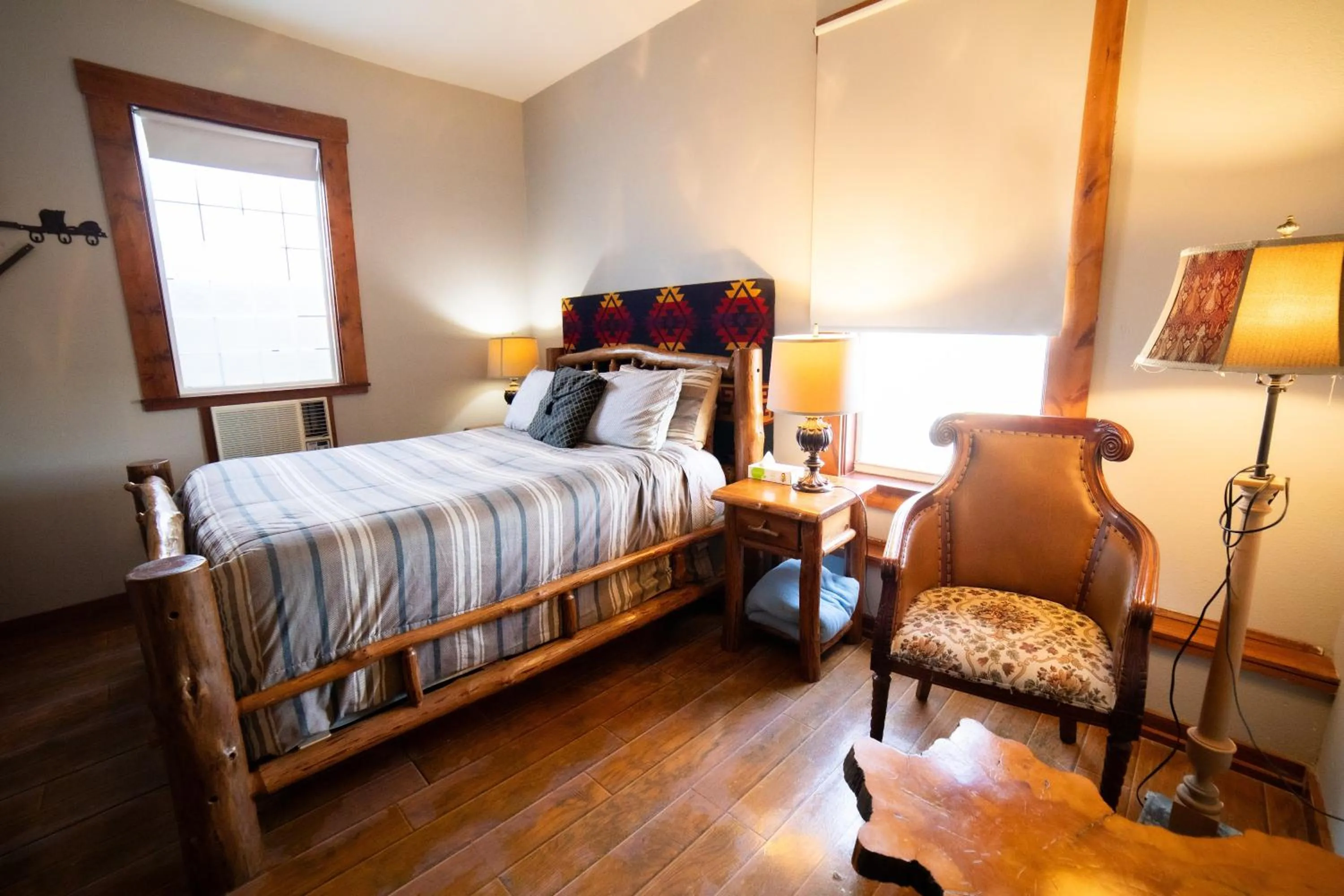 Bed in Oak Tree Hotel