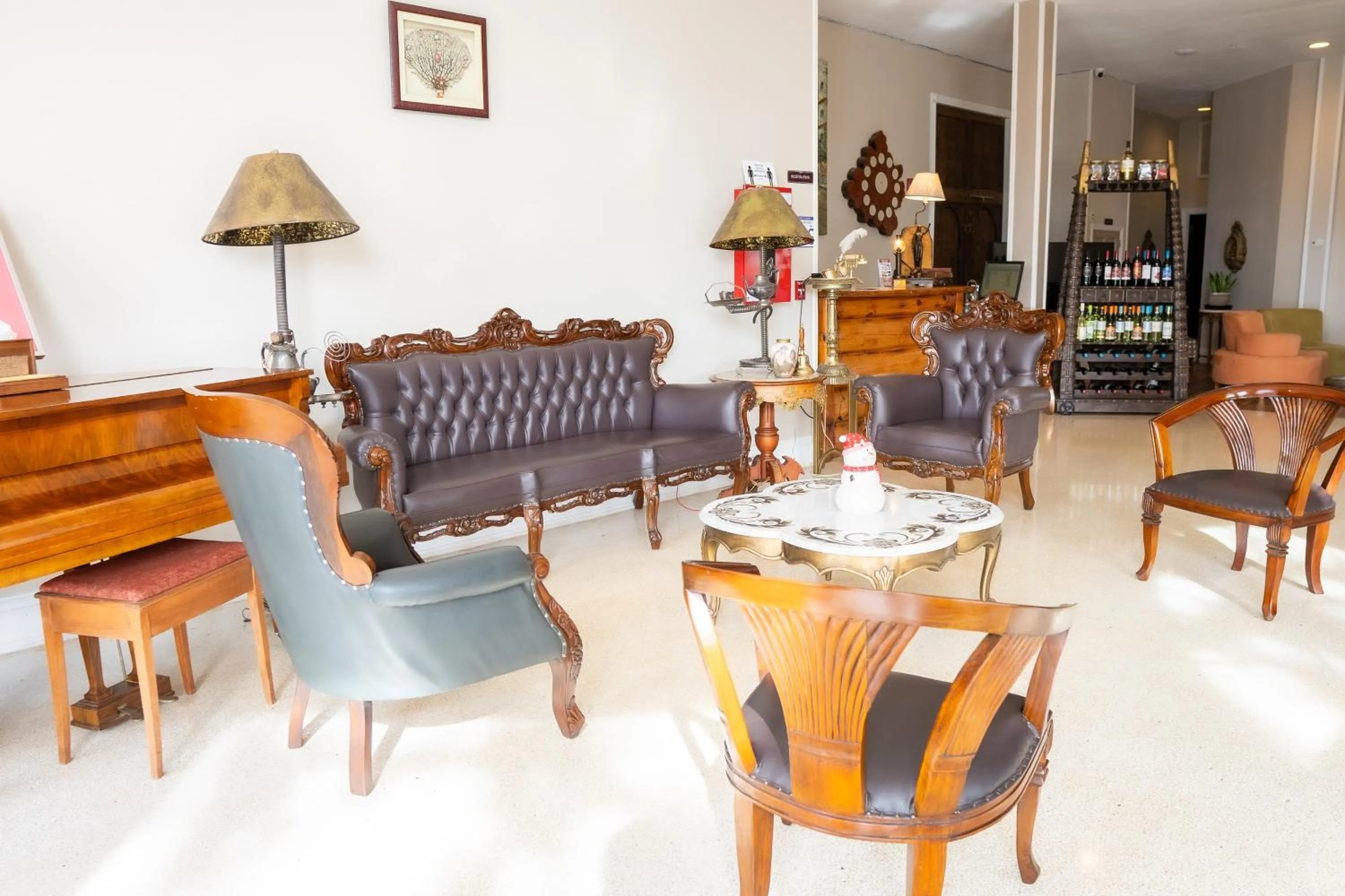 Lobby or reception in Oak Tree Hotel