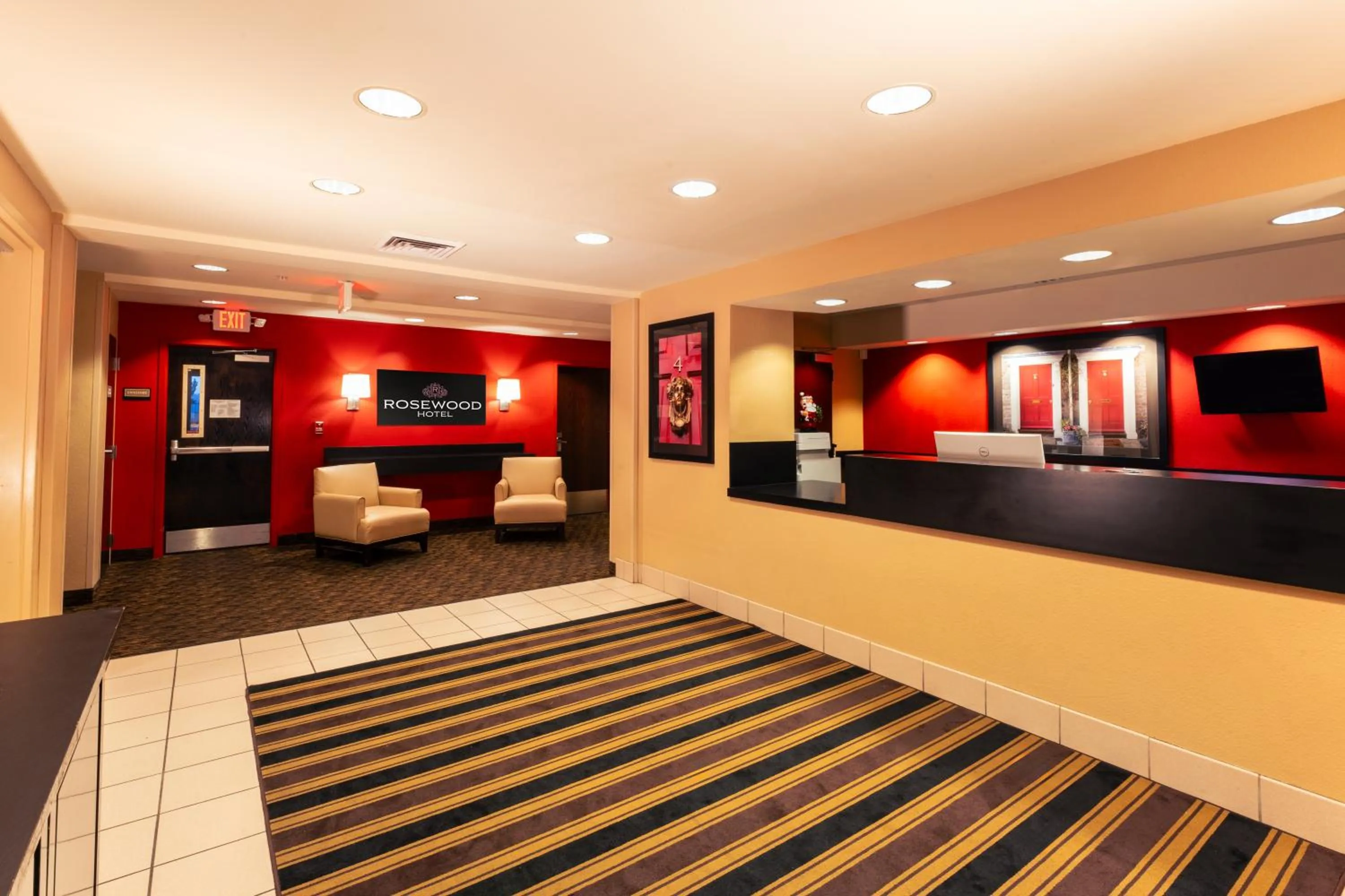 Lobby or reception in Rosewood Hotel- Portland East