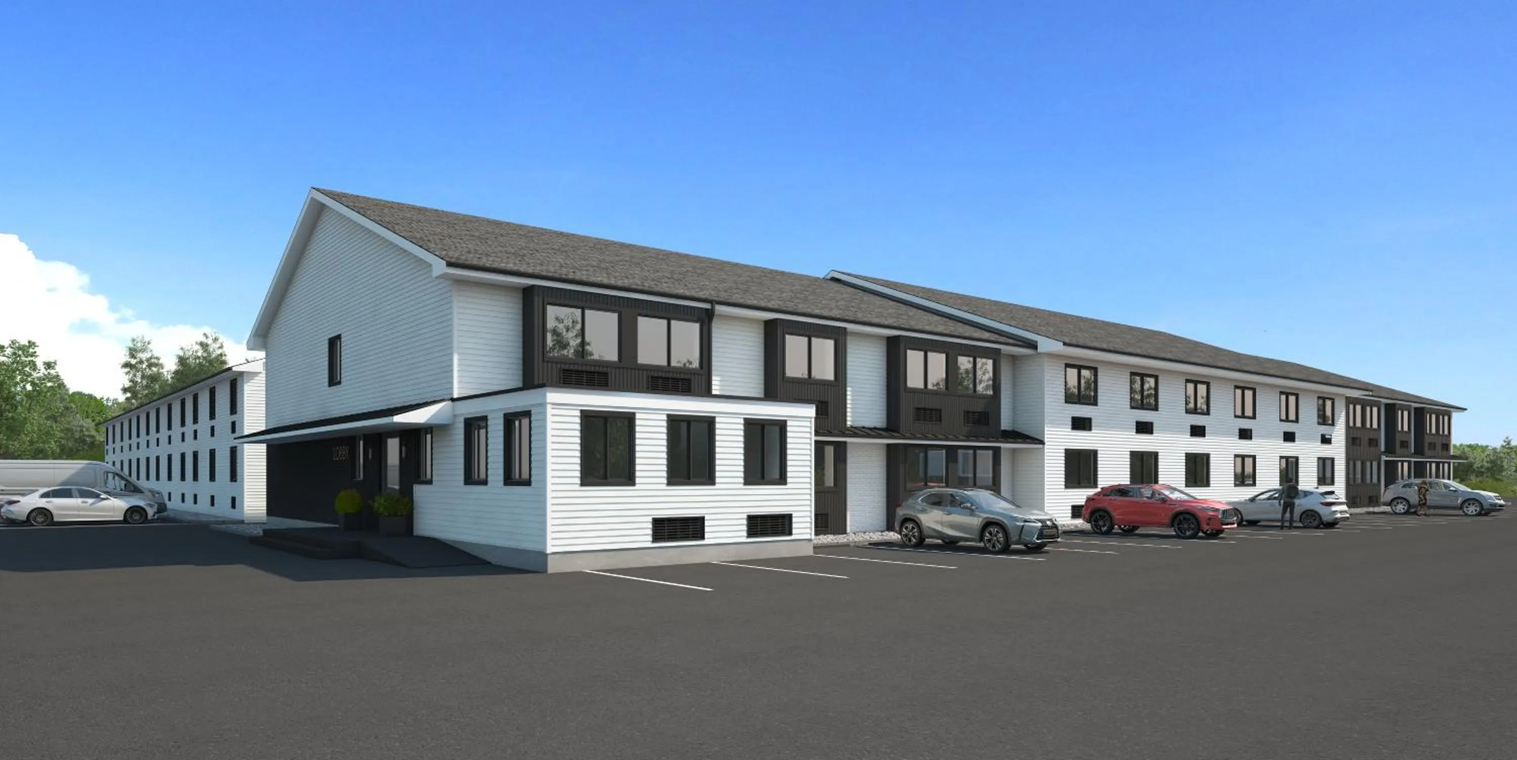 Property building in Super 8 by Wyndham Portland/Westbrook Area