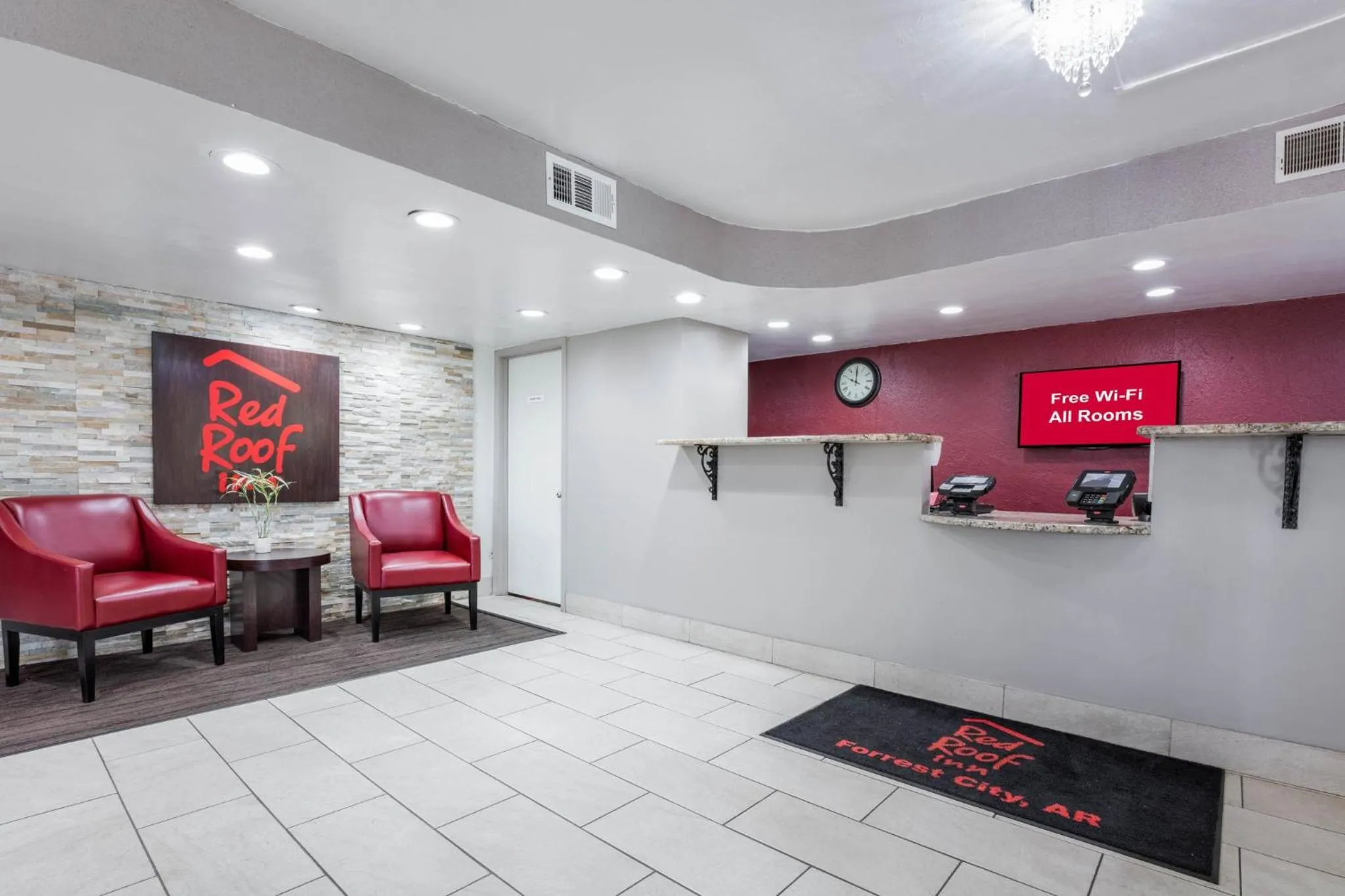 Lobby or reception in Red Roof Inn Forrest City