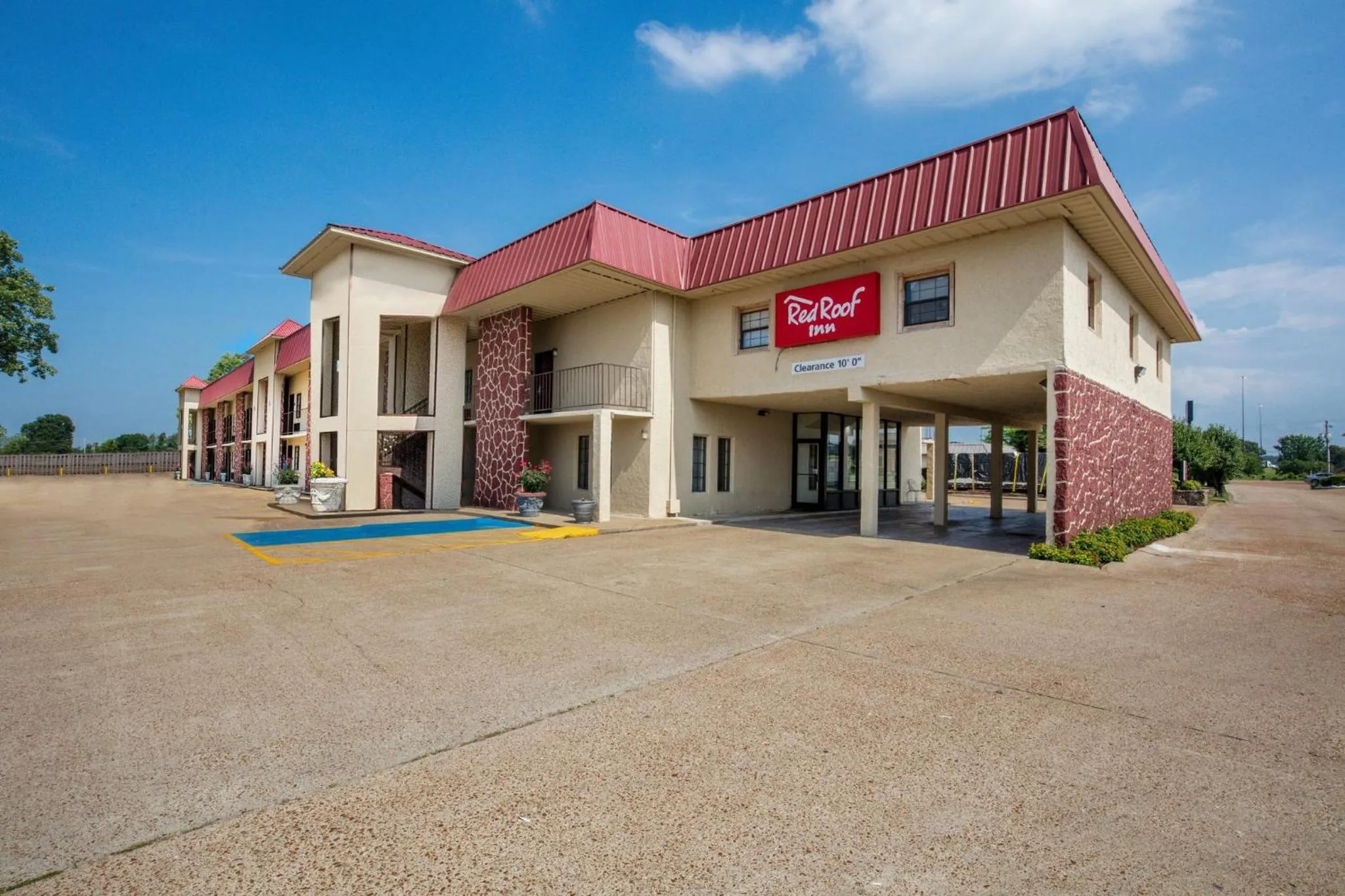 Property building in Red Roof Inn Forrest City