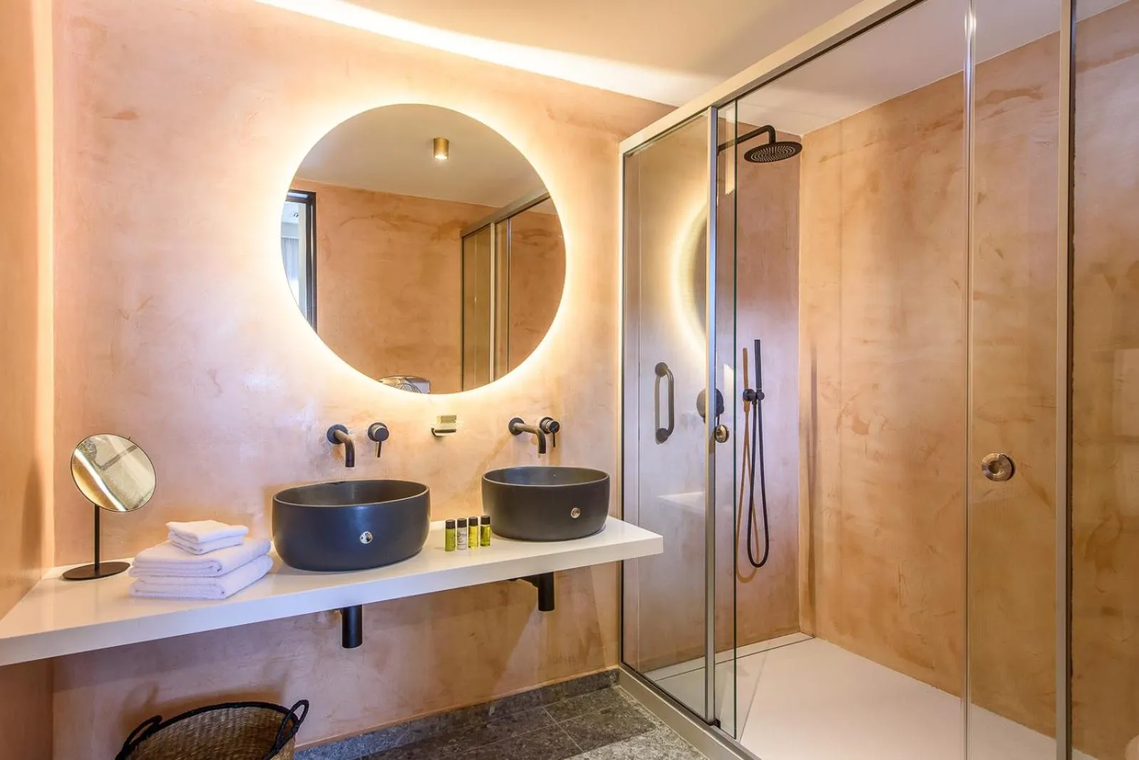 Bathroom in Caldera Theros Villas