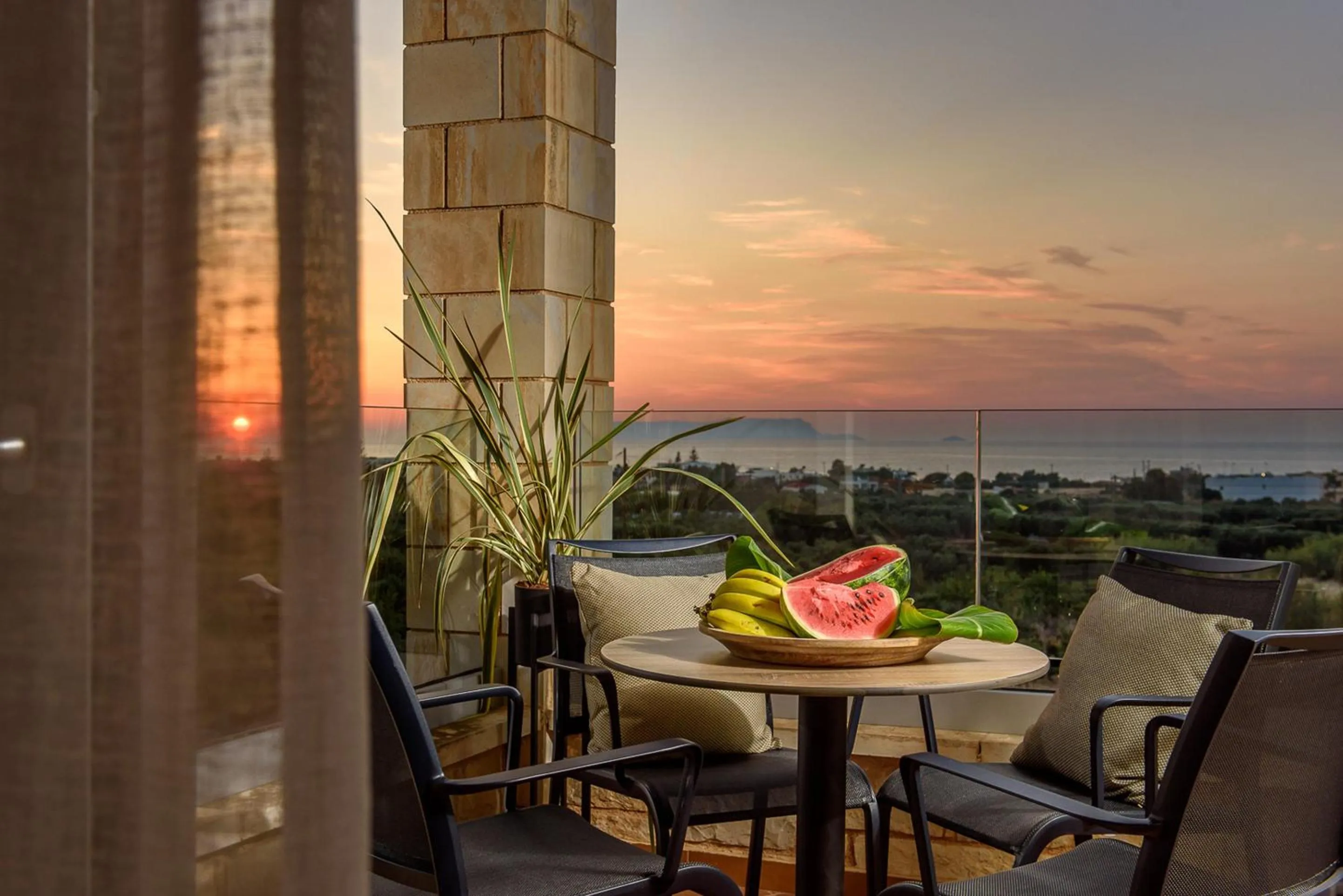 Balcony/Terrace in Caldera Theros Villas
