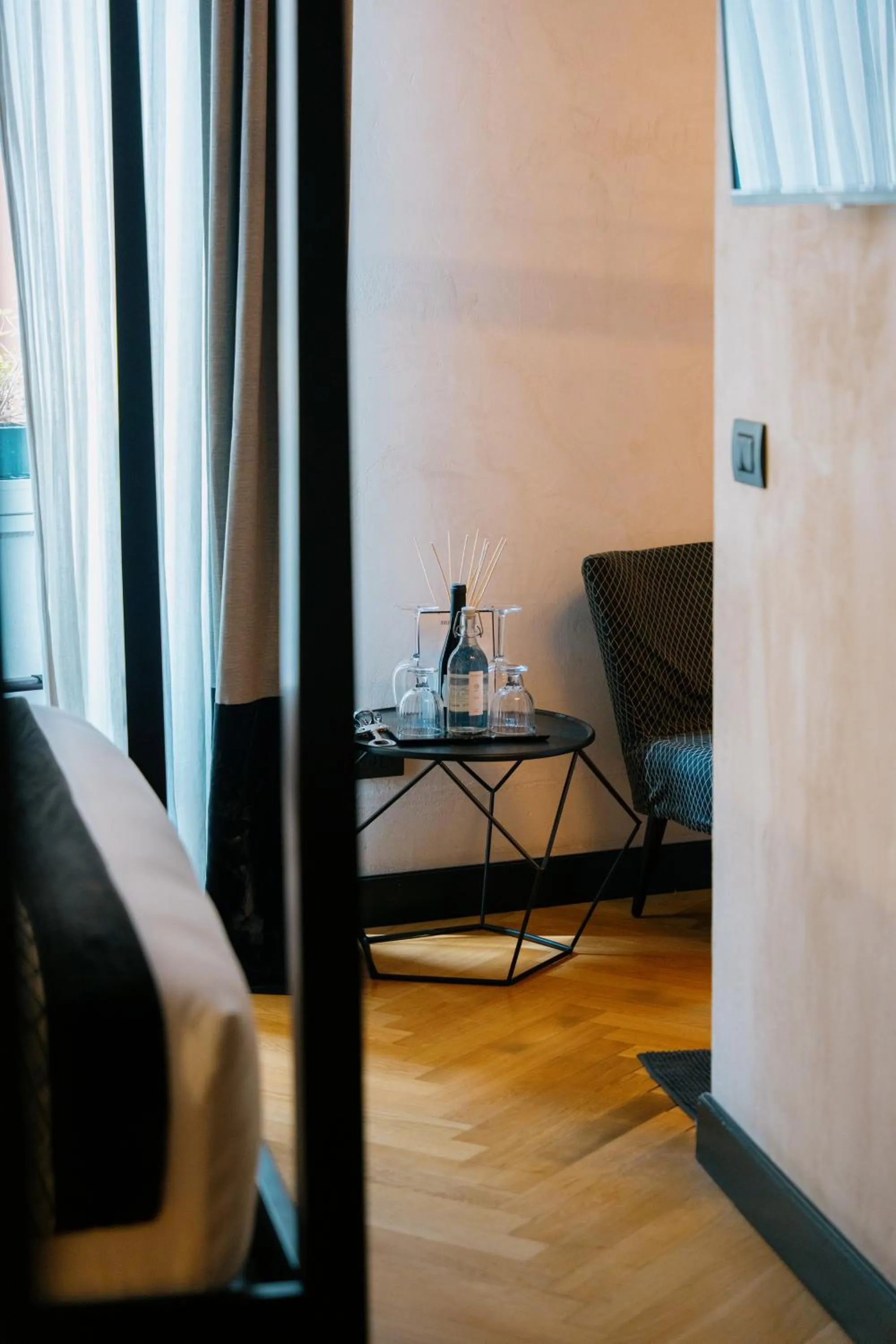 Photo of the whole room, Bed in NAMAN HOTELLERIE - Margutta