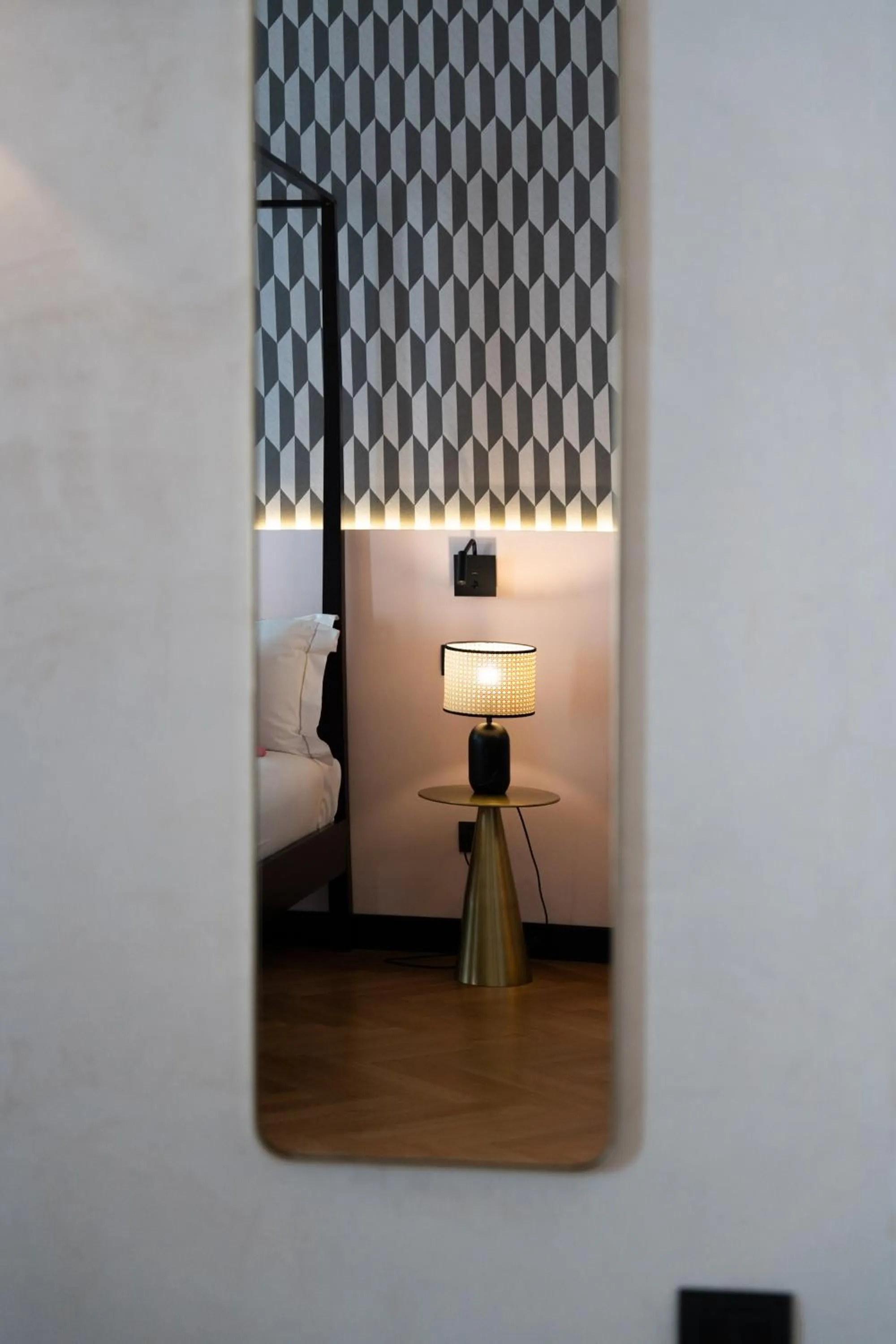 Photo of the whole room, Bed in NAMAN HOTELLERIE - Margutta