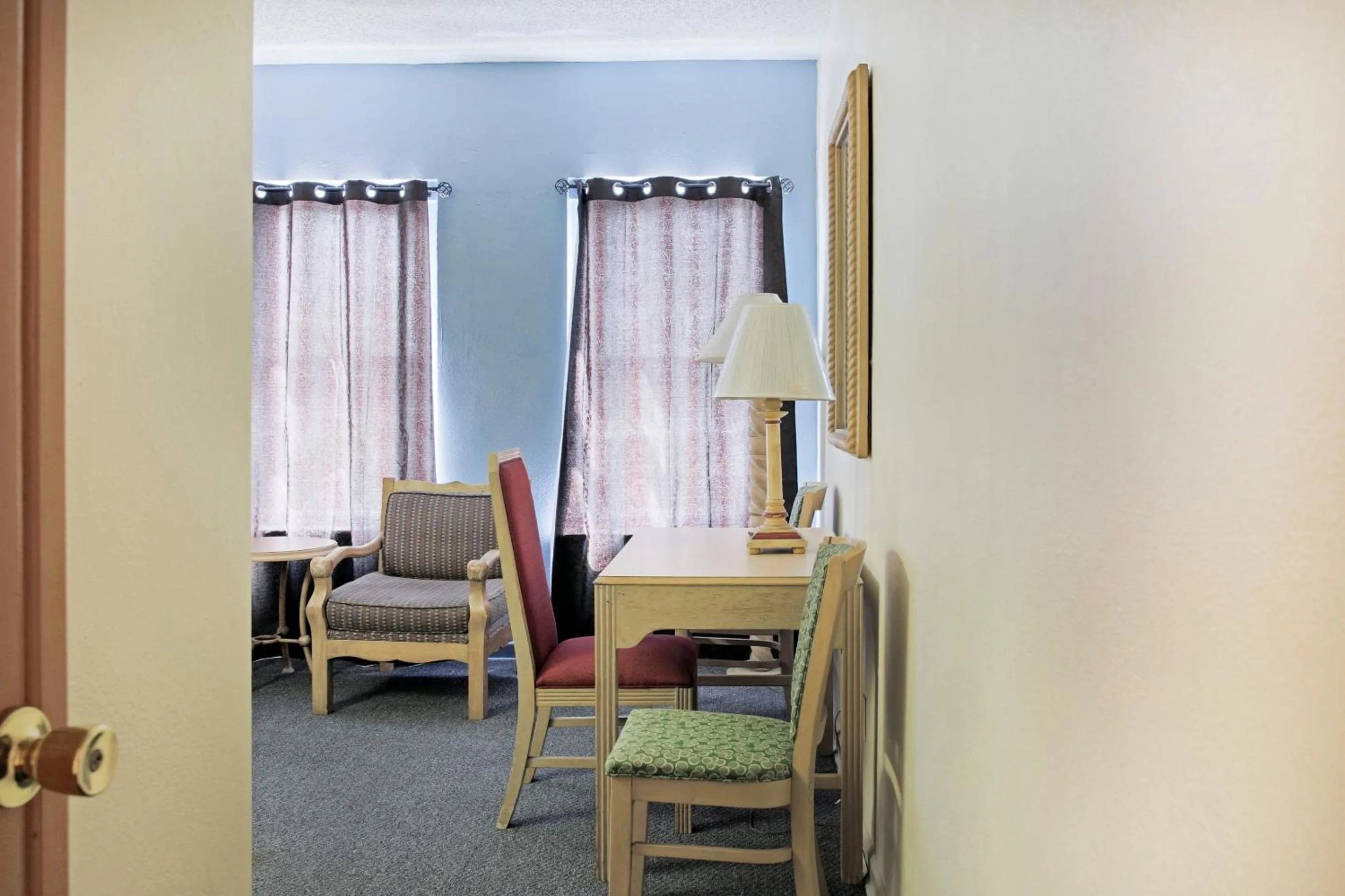 Bathroom in OYO Historic Cameron Hotel Brownsville I-69E