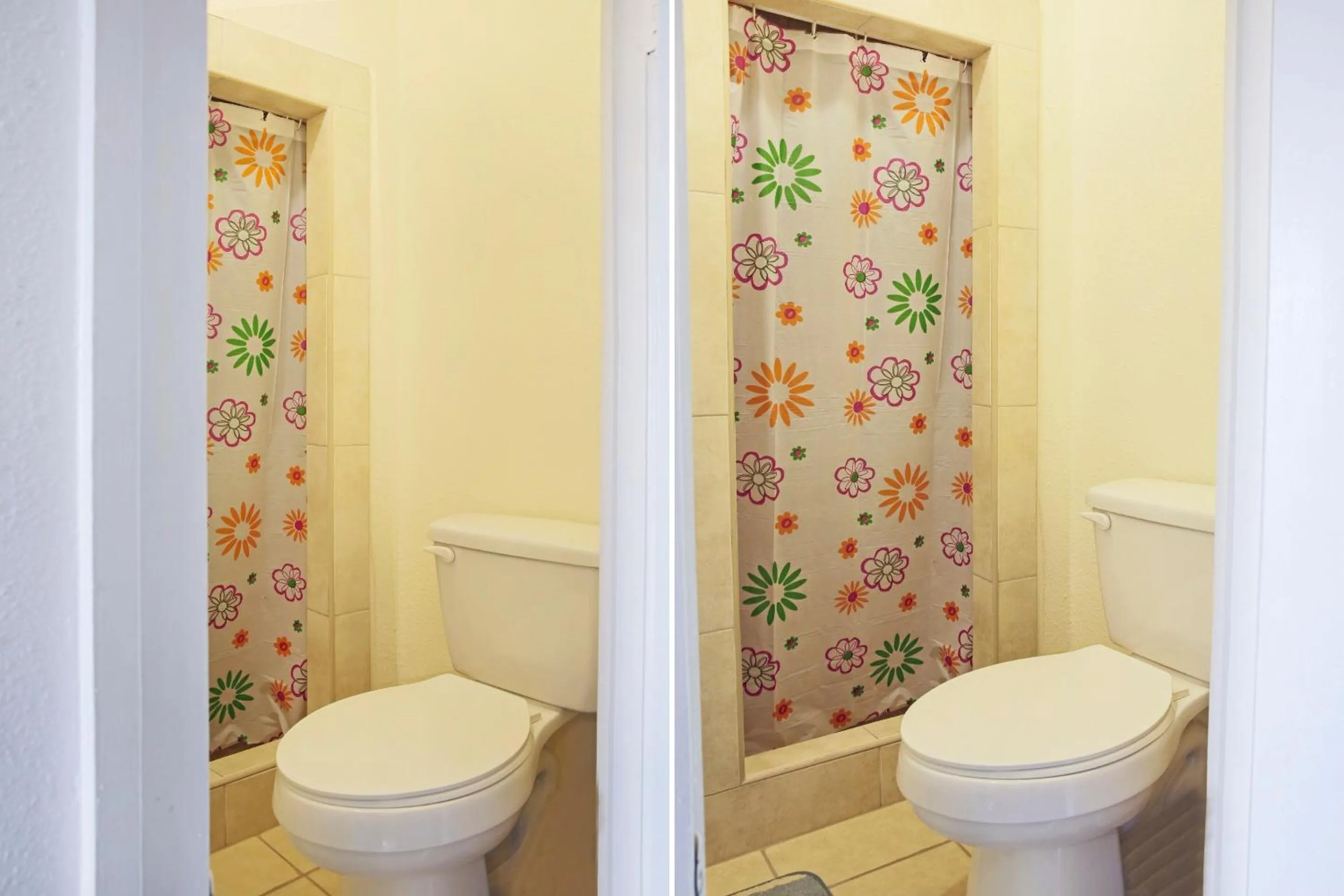 Bathroom in OYO Historic Cameron Hotel Brownsville I-69E