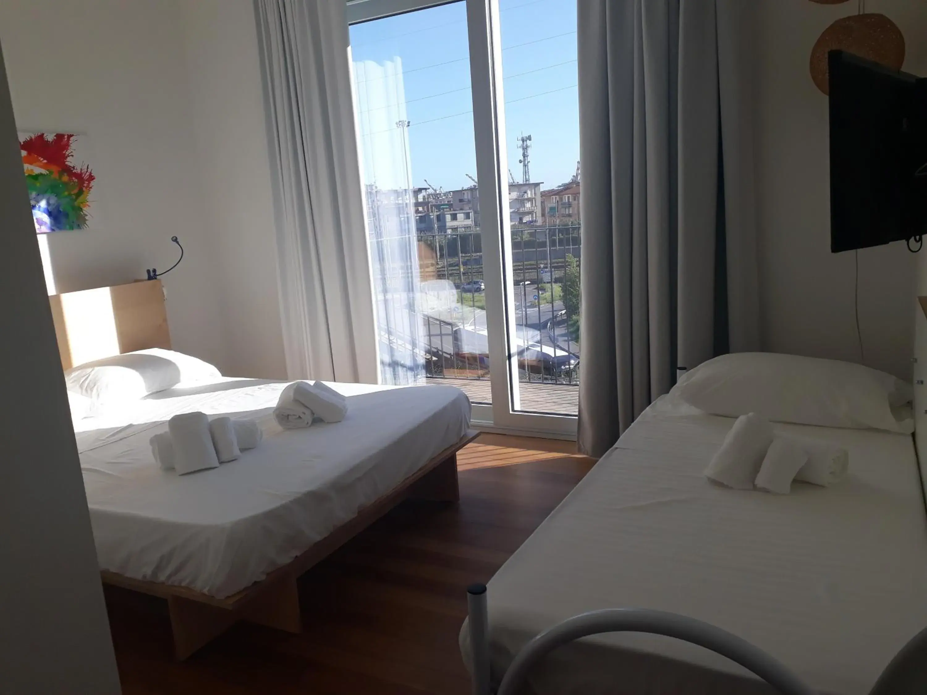 Triple Room with Garden View in Luna Blu Triple Room with Garden View in Luna Blu