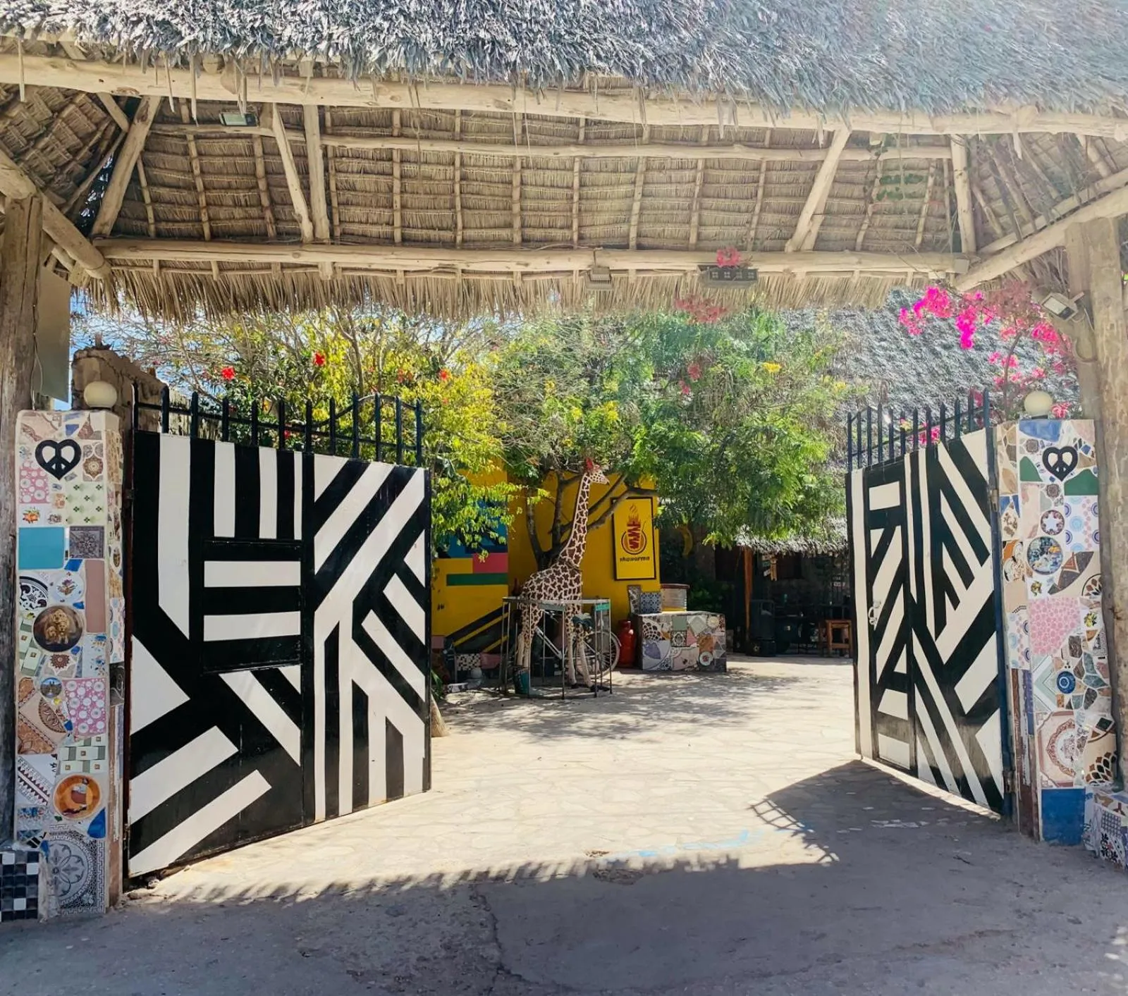 Facade/entrance in Coccobello Zanzibar