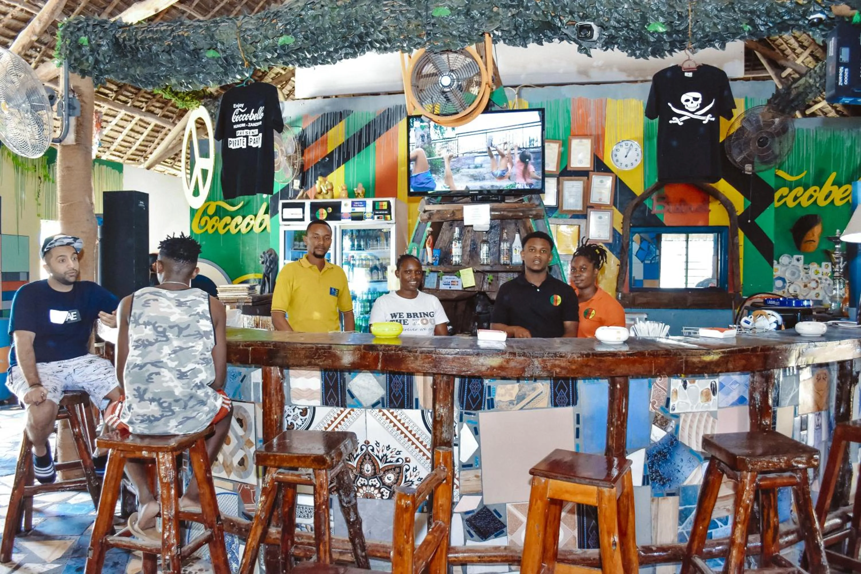 Lounge or bar in Coccobello Zanzibar