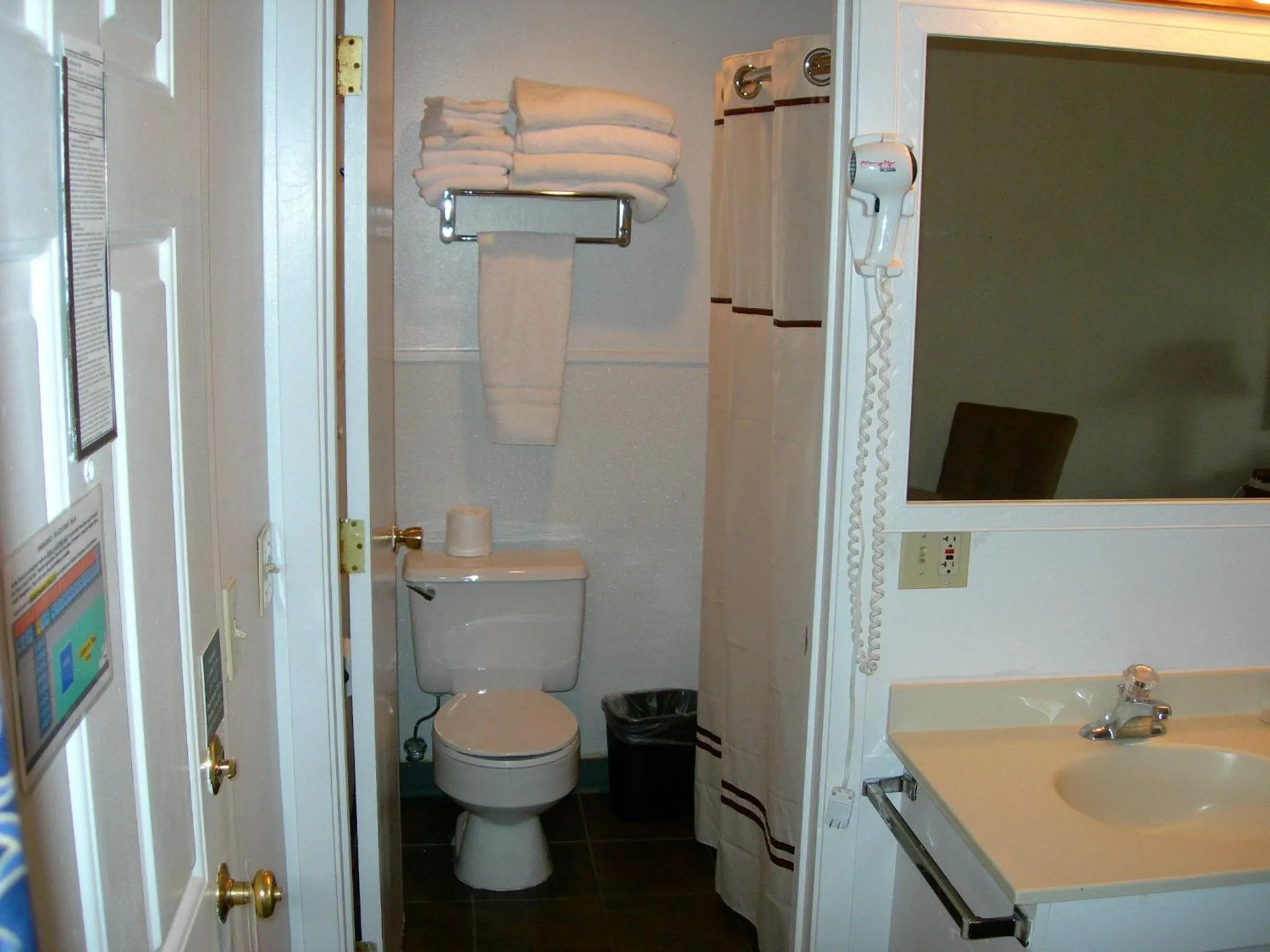 Bathroom in Walker River Lodge