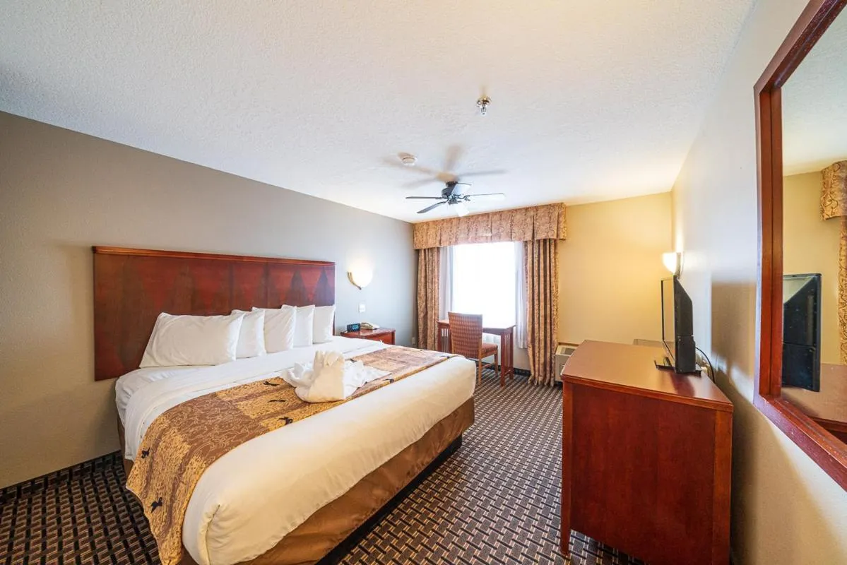 Bed in Alpine Inn & Suites Gunnison