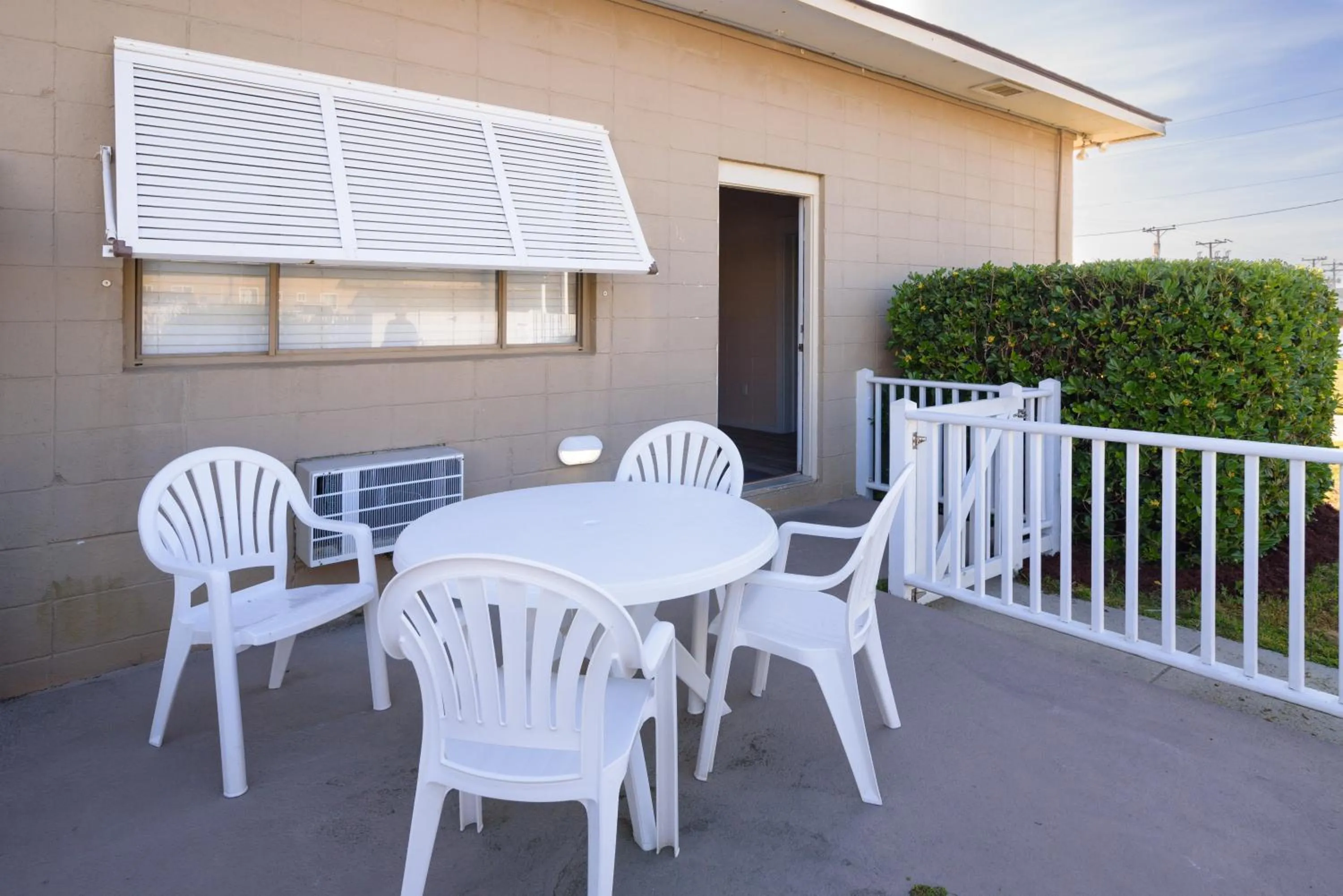 Patio in Outer Banks Motor Lodge