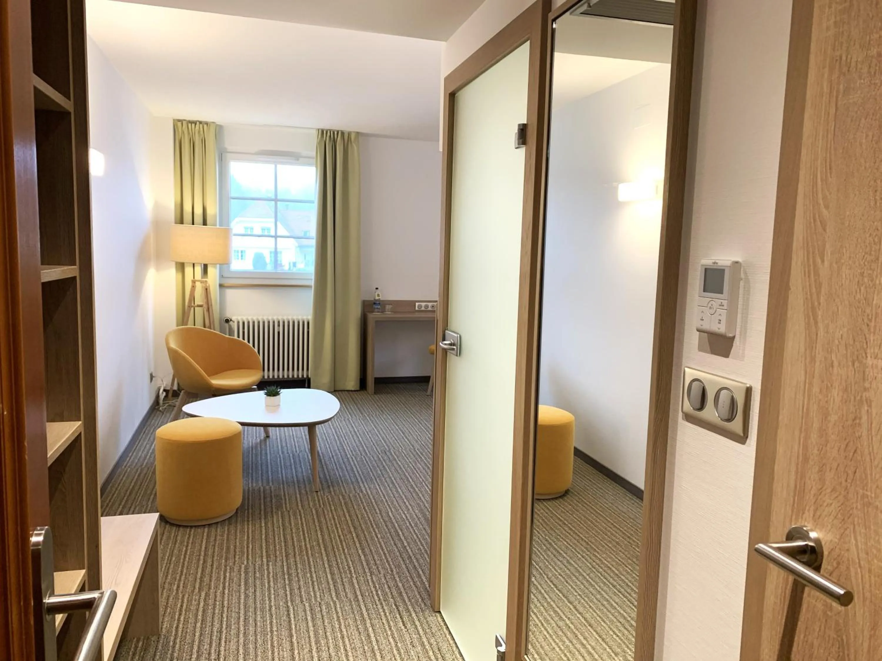 Bedroom in Hôtel Restaurant Au Boeuf