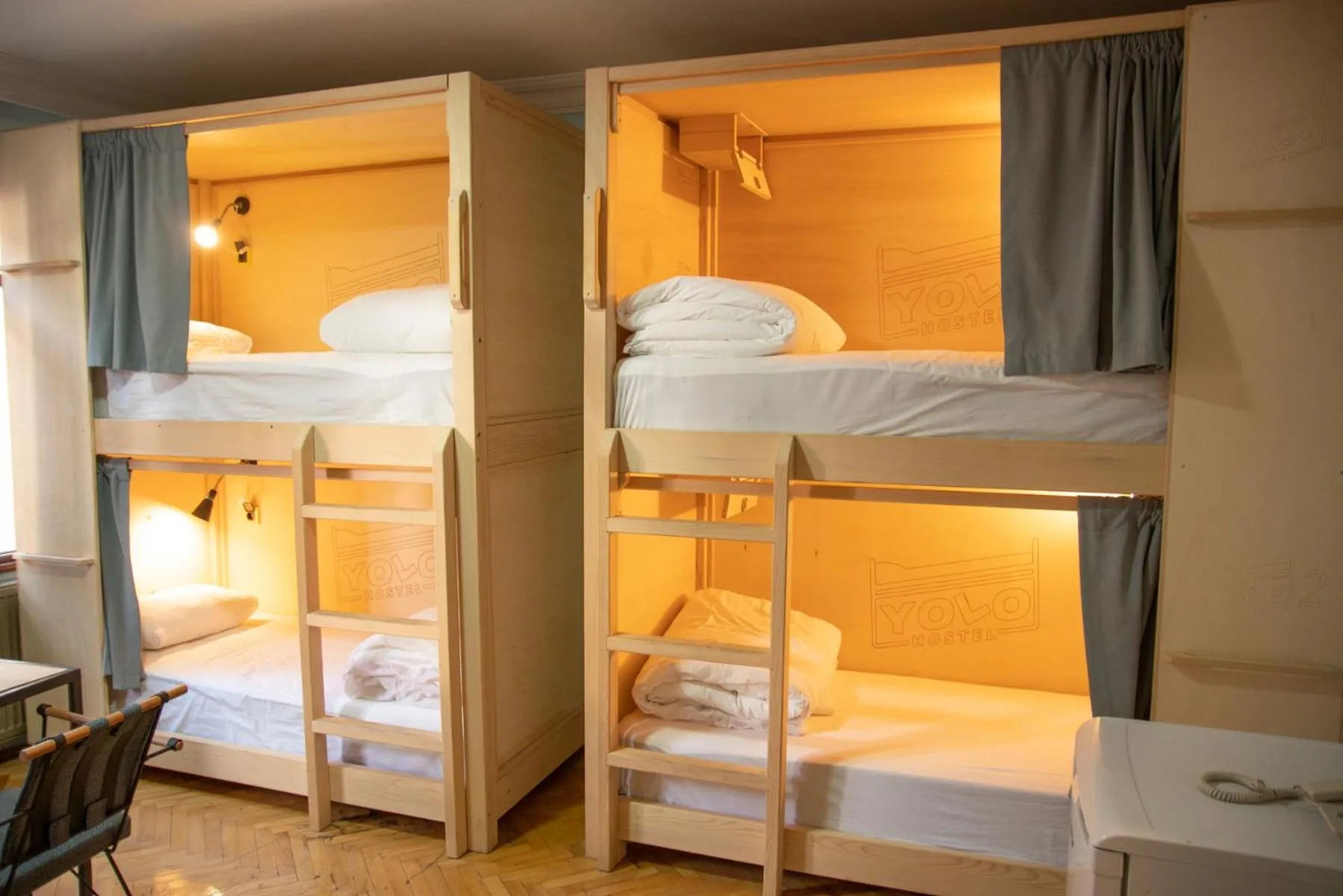 bunk bed, Bed in YOLO Hostel