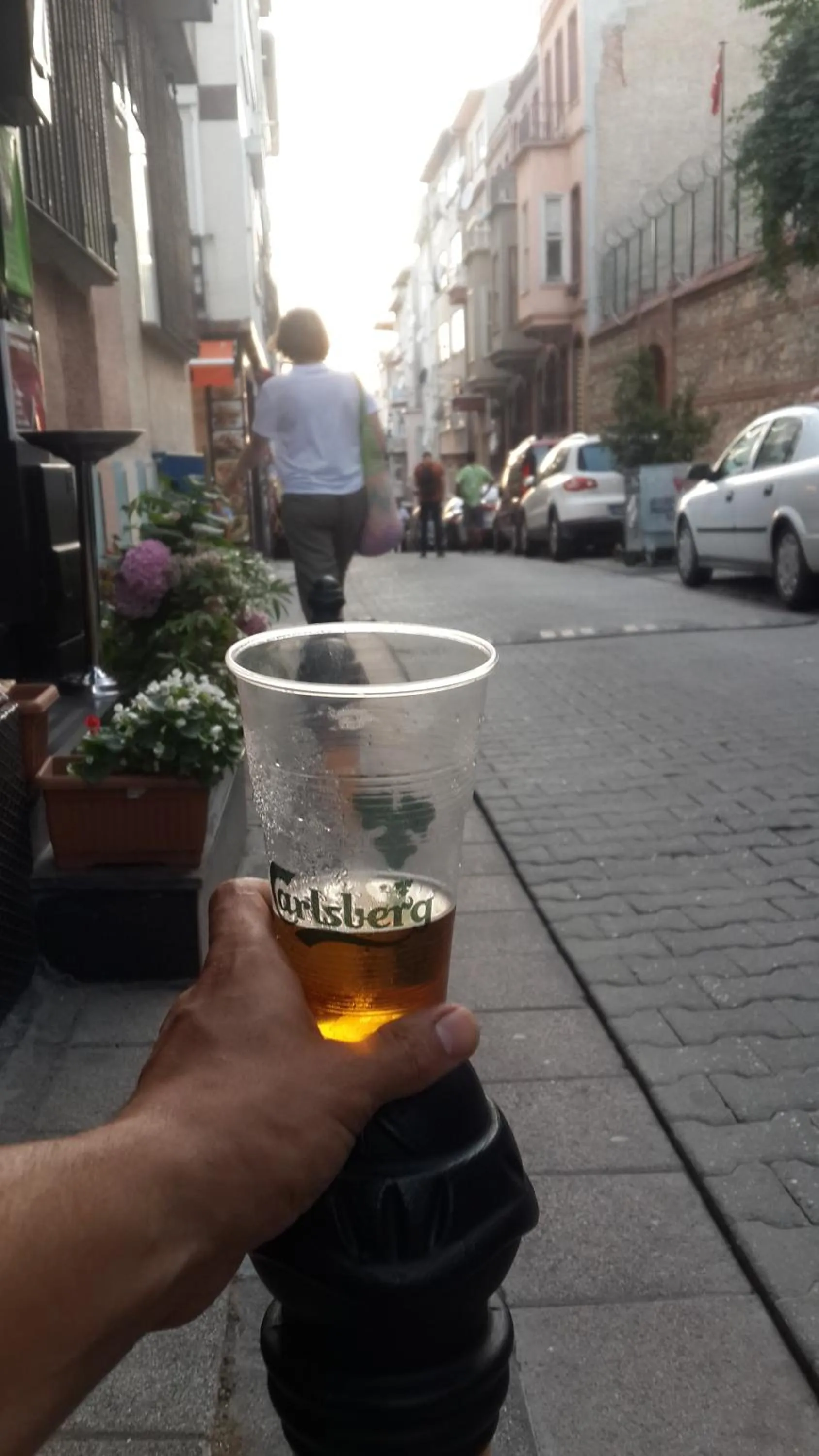 Street view in YOLO Hostel