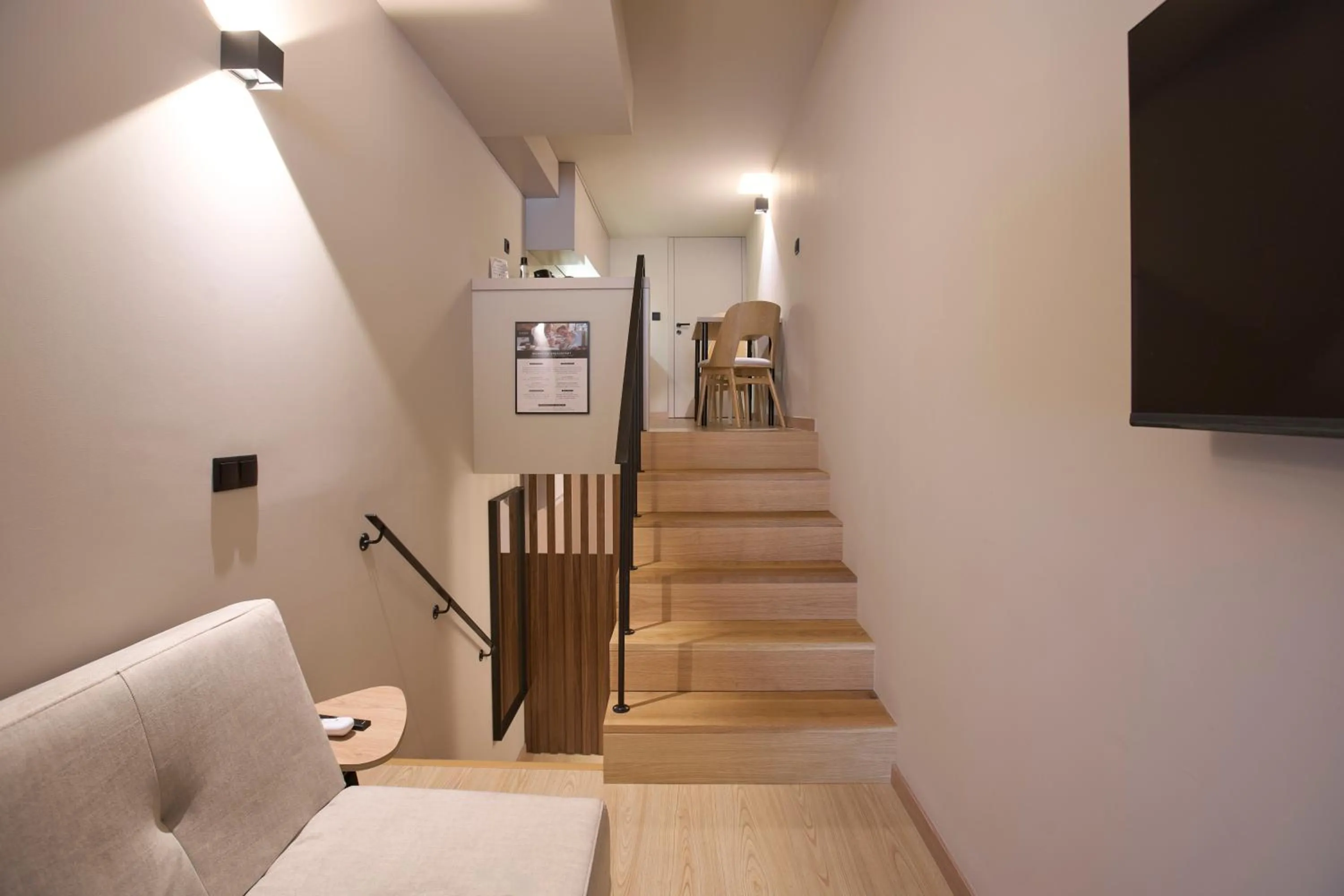 TV and multimedia in Signature Apartments Santa Catarina