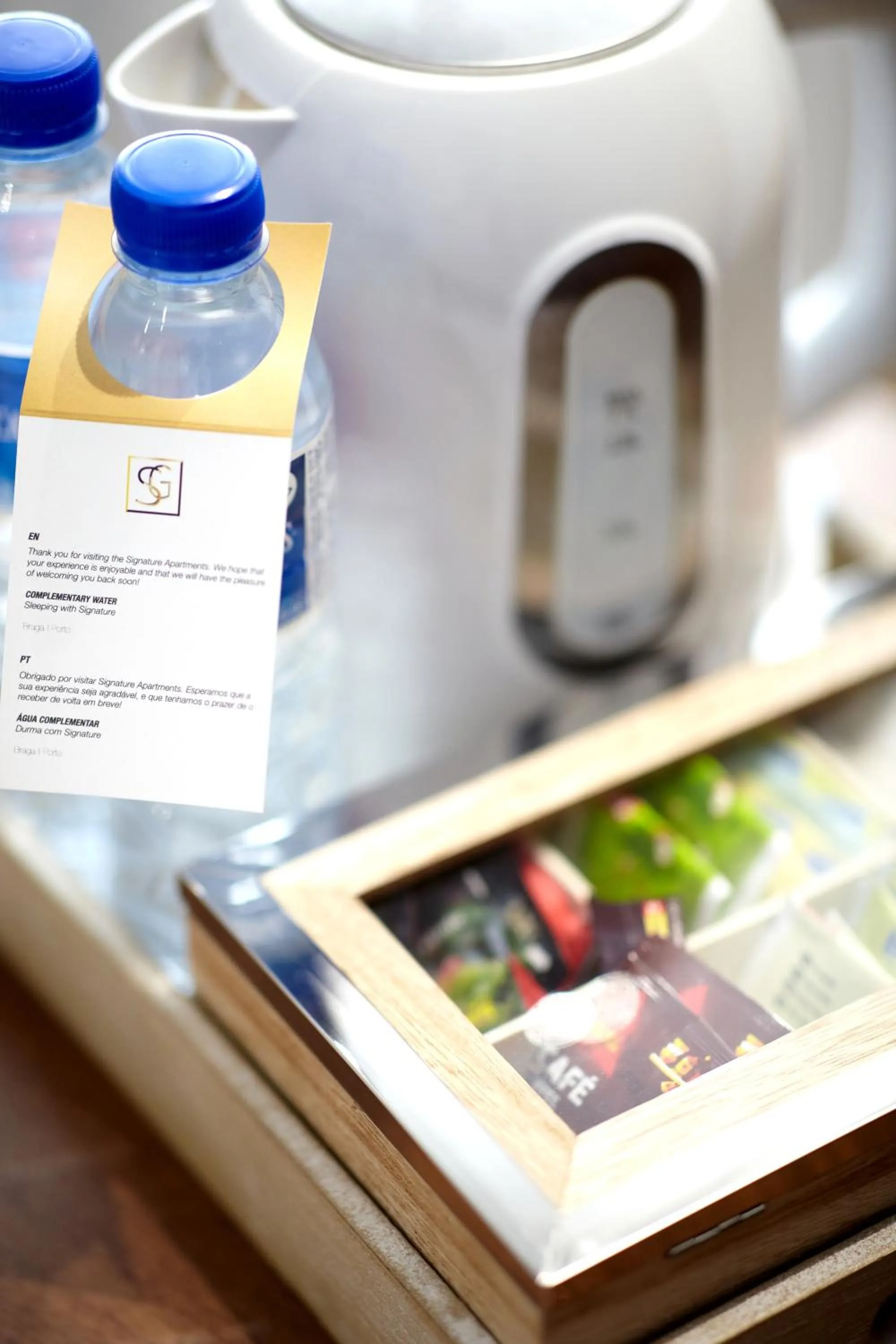 Coffee/tea facilities in Signature Apartments Santa Catarina