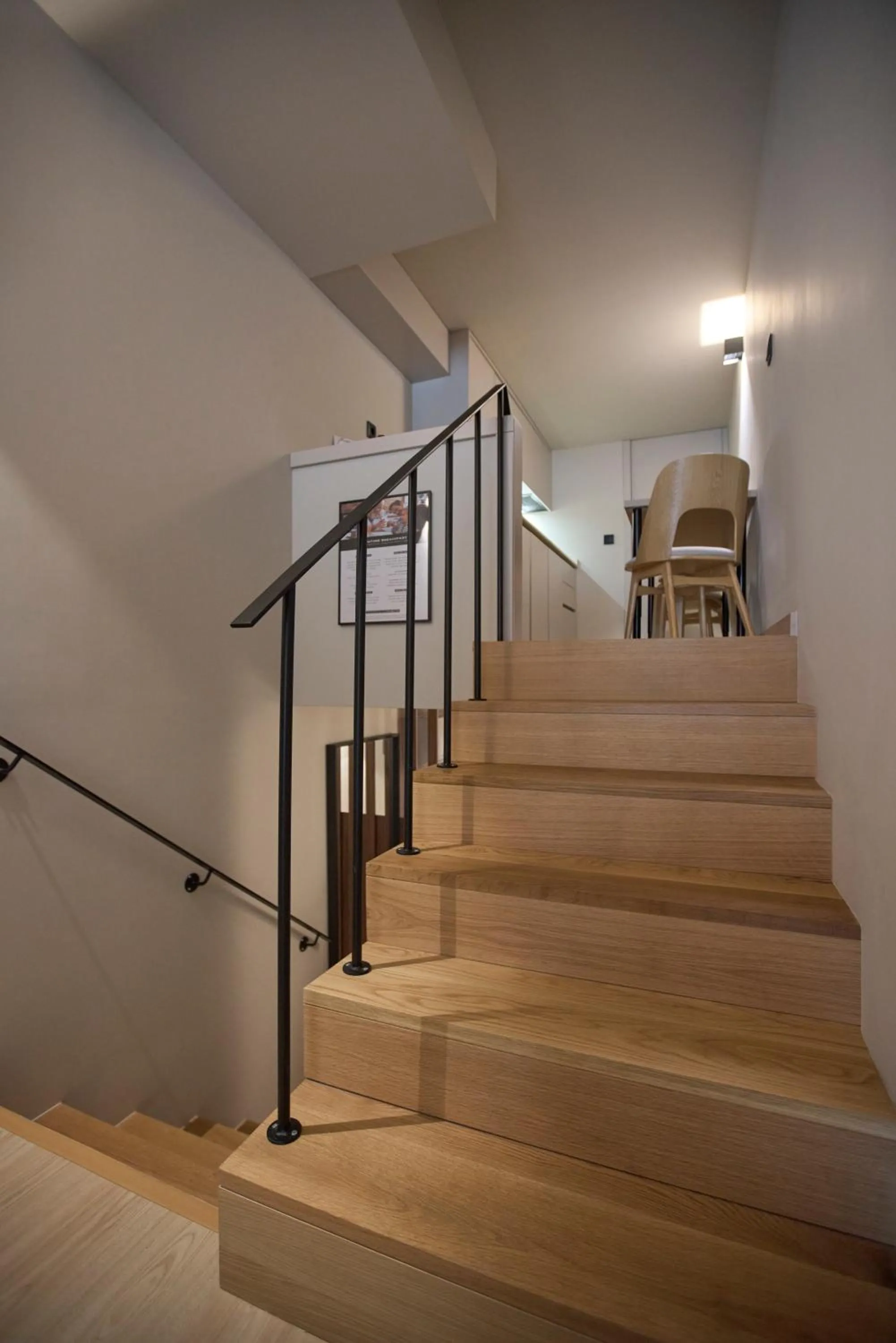 Communal kitchen in Signature Apartments Santa Catarina