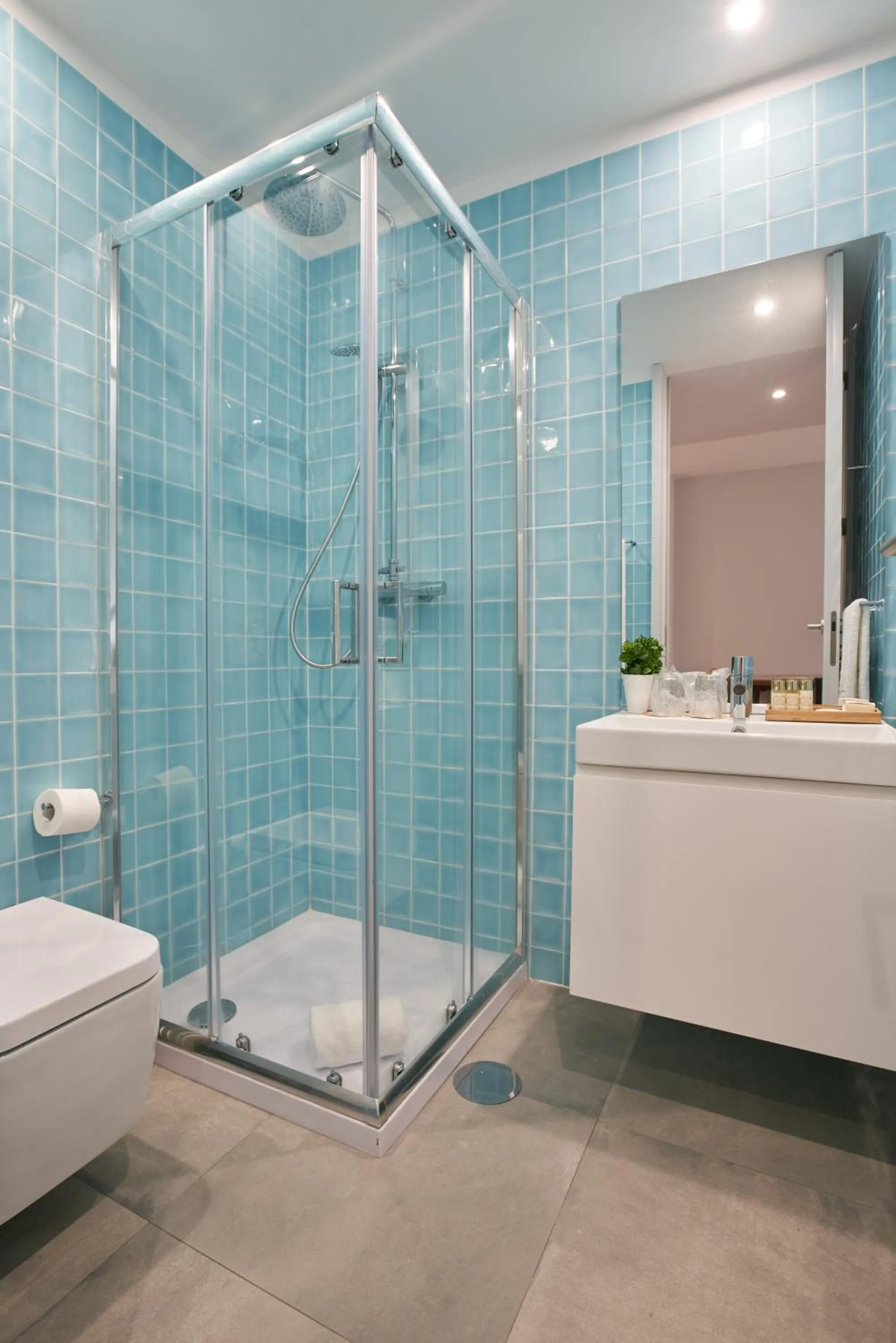 Bathroom in Signature Apartments Santa Catarina