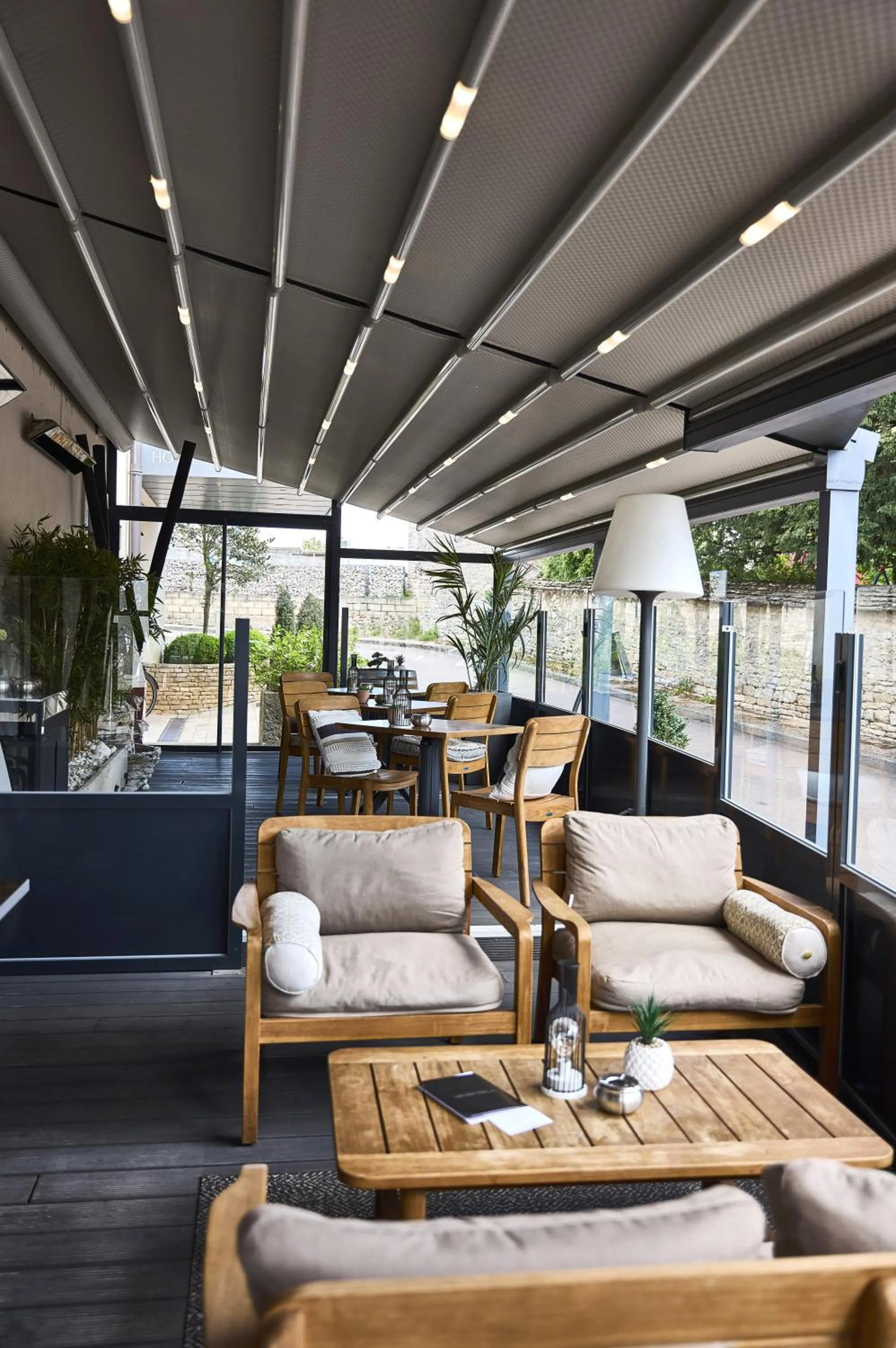 Balcony/Terrace in Le Richebourg Hôtel, Restaurant & Spa