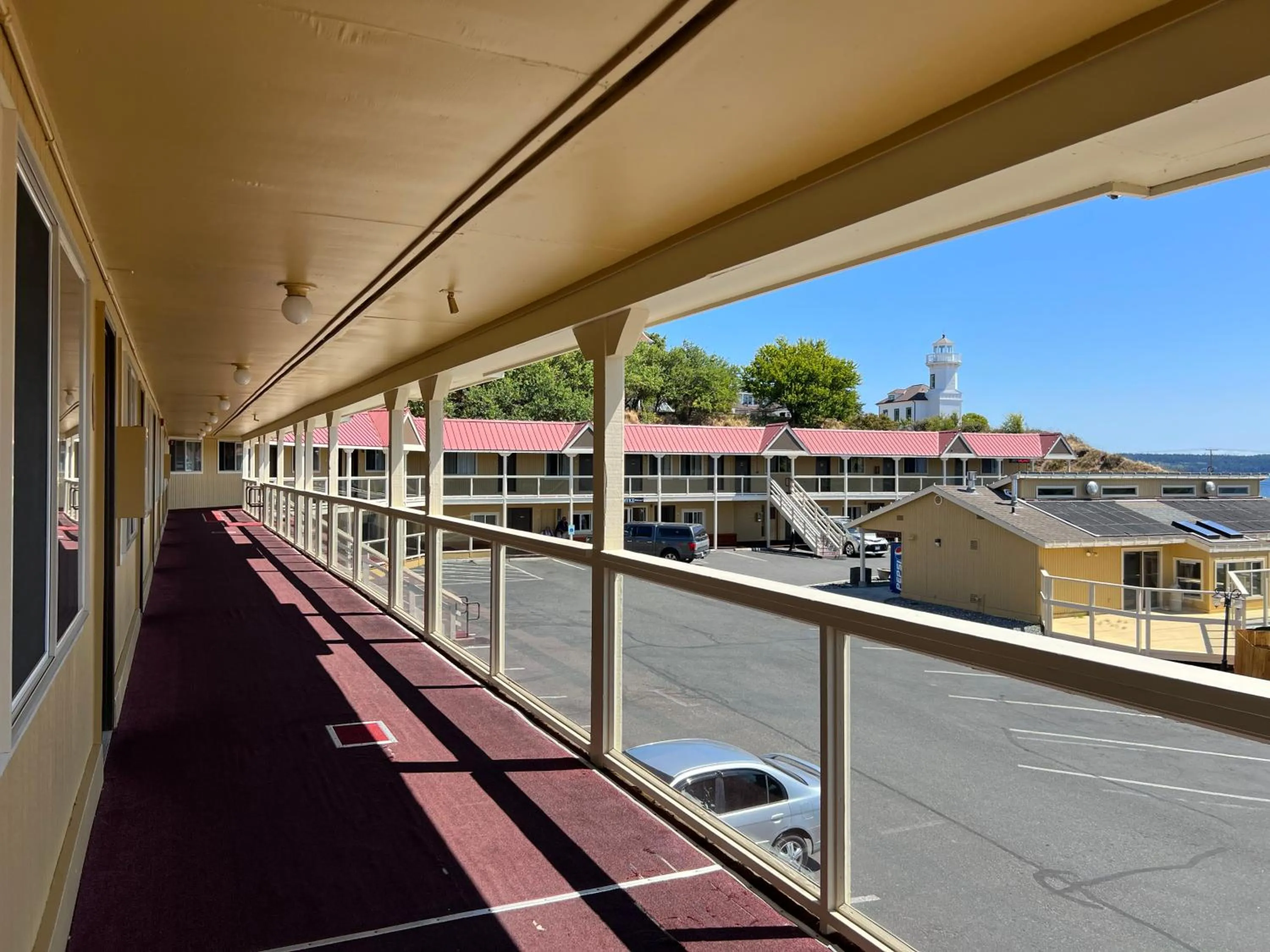Balcony/Terrace in Port Townsend Inn