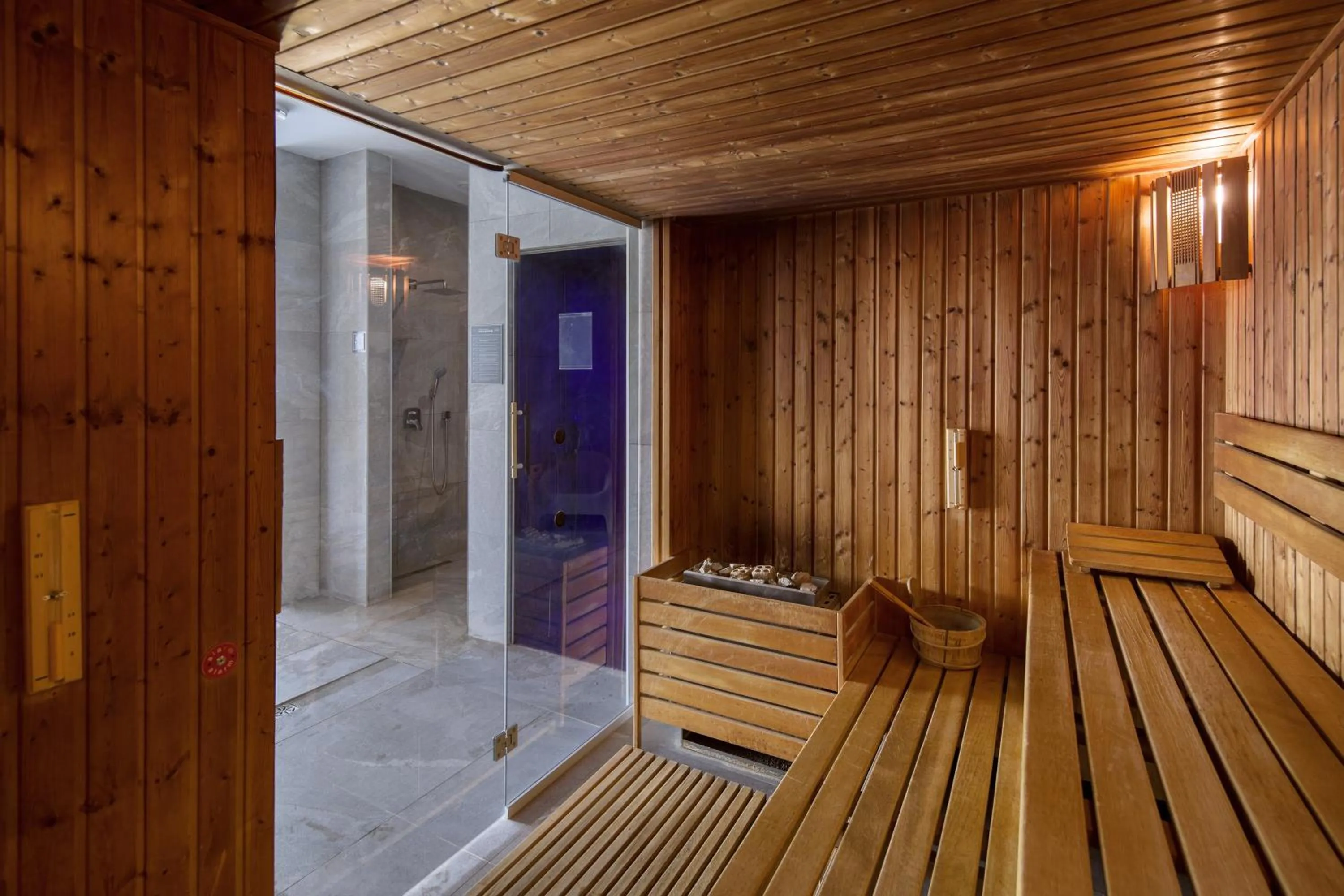 Sauna in Hotel Saltic Resort & Spa Grzybowo
