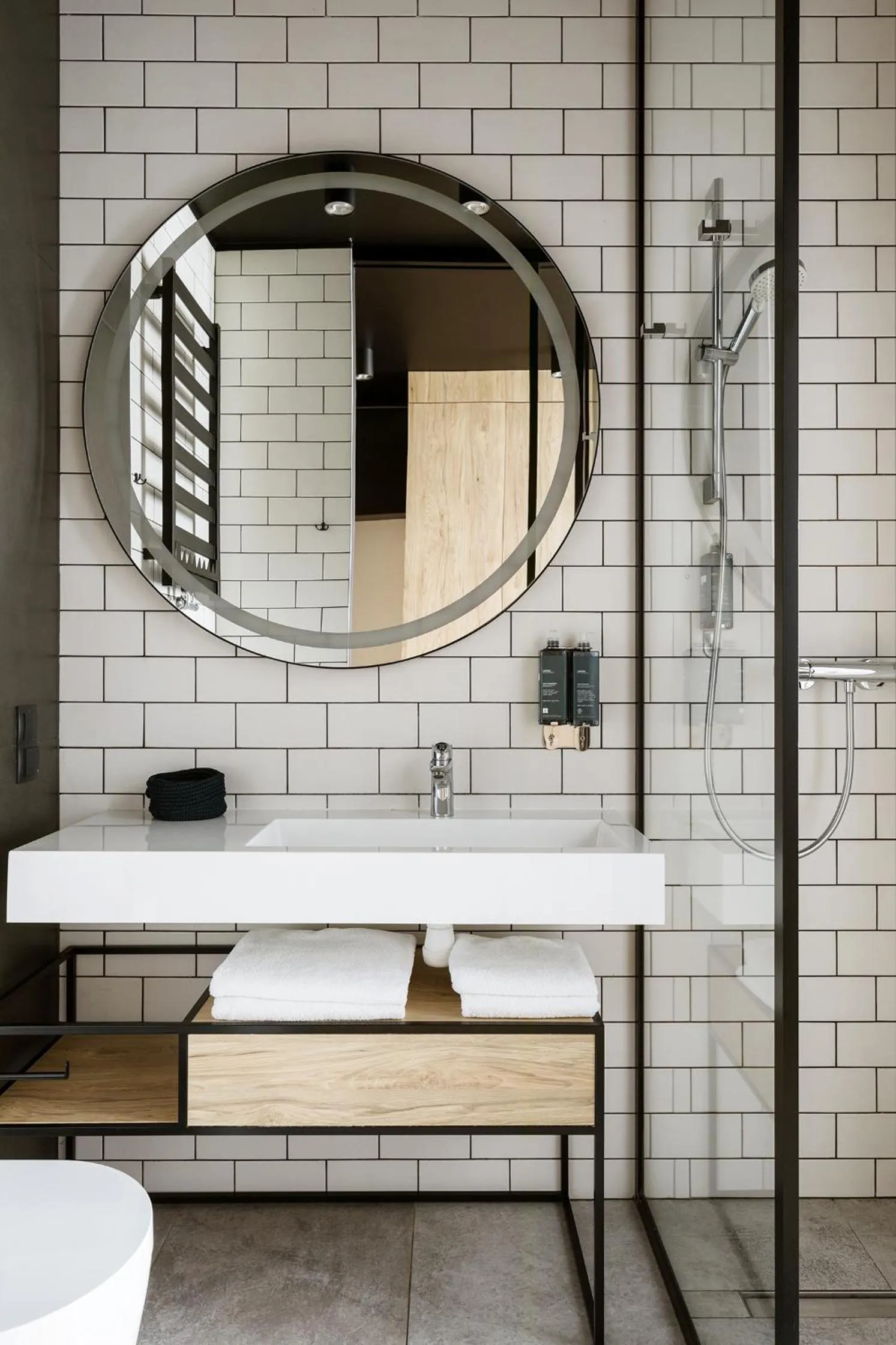 Shower in Hotel Saltic Resort & Spa Grzybowo