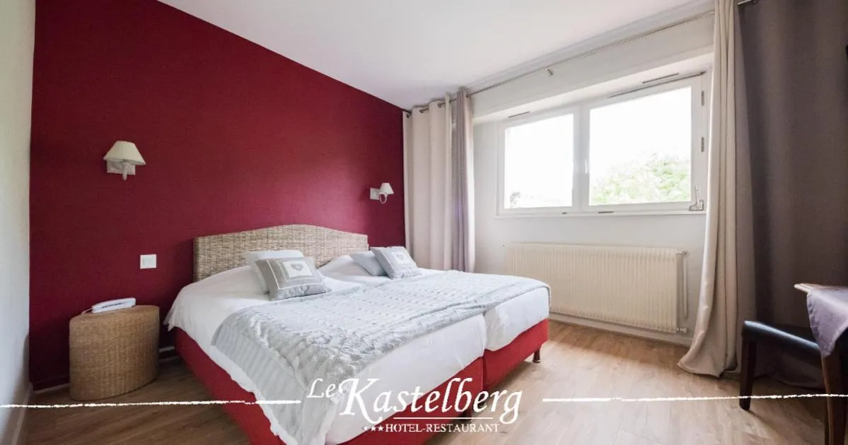 Bed in Hôtel Restaurant Le Kastelberg, The Originals Boutique