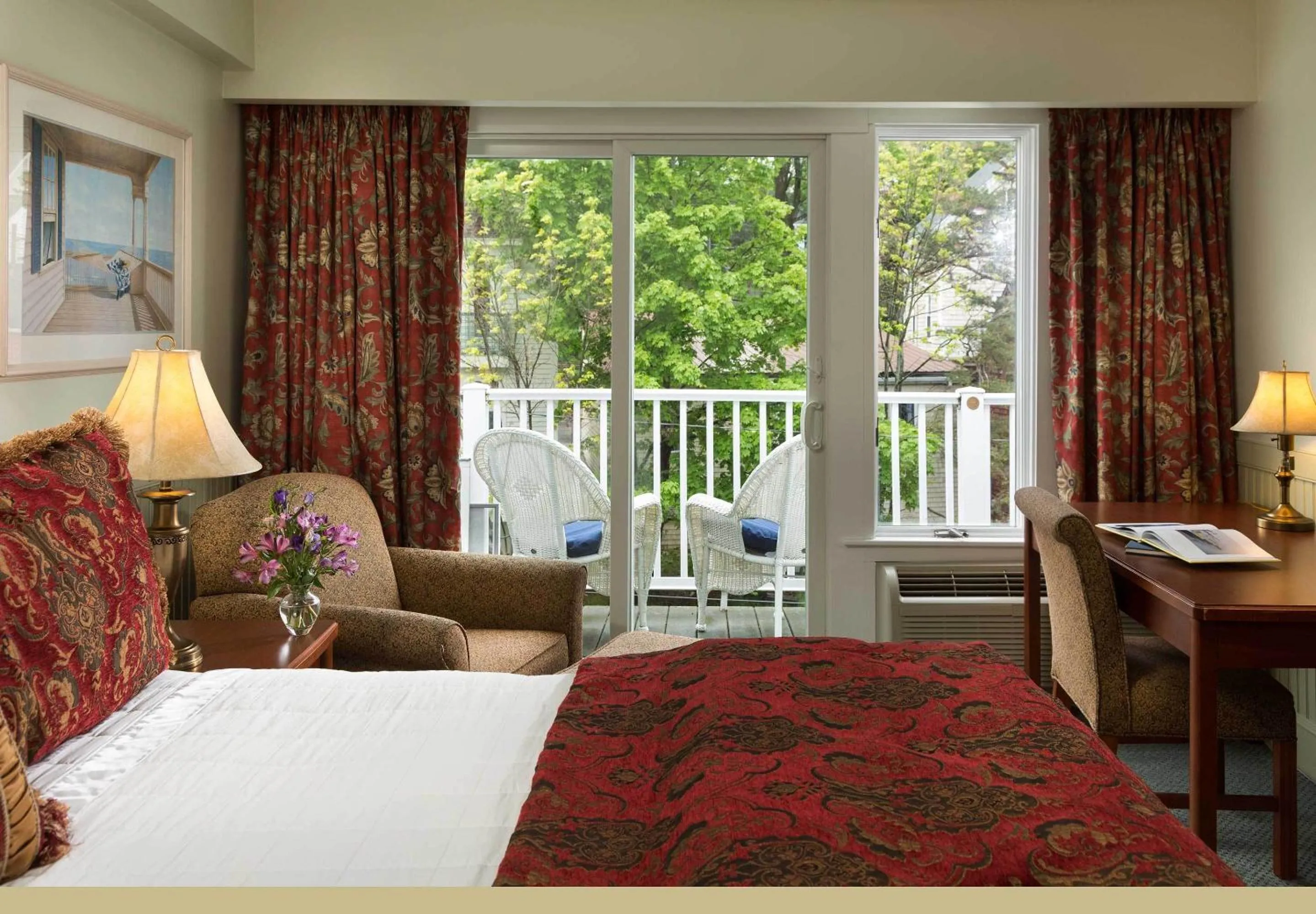 Balcony/Terrace, Bed in Lord Camden Inn