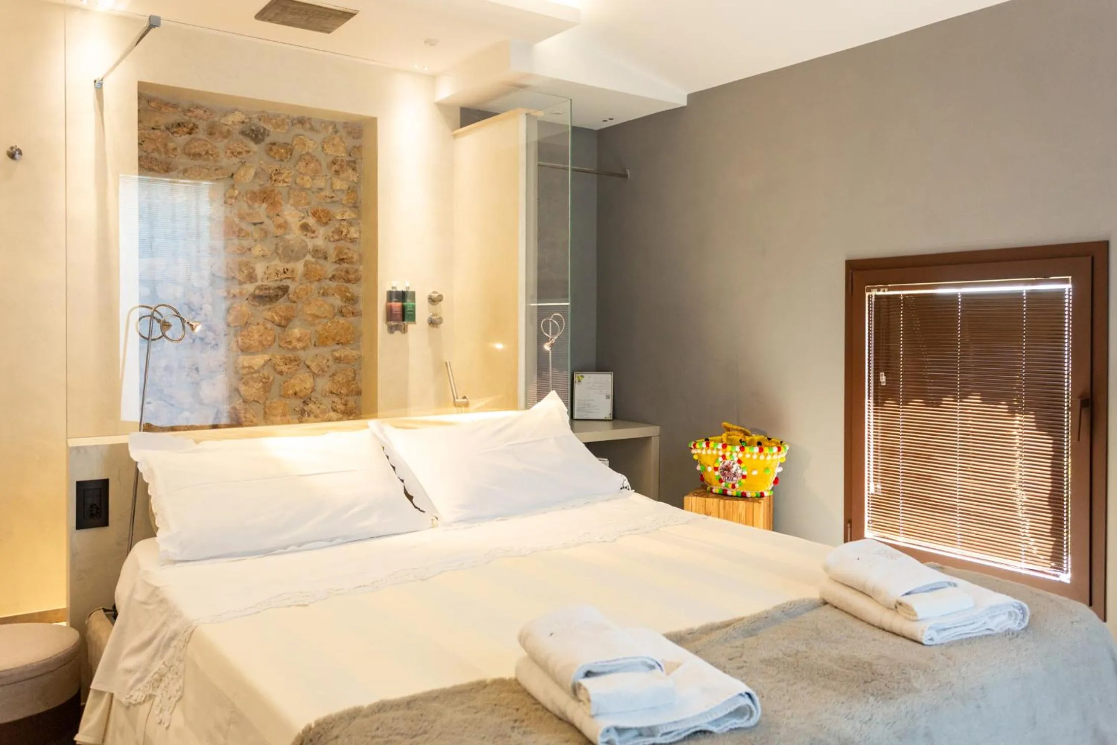 Bedroom, Bed in Oikos in Terre di Zaccanello