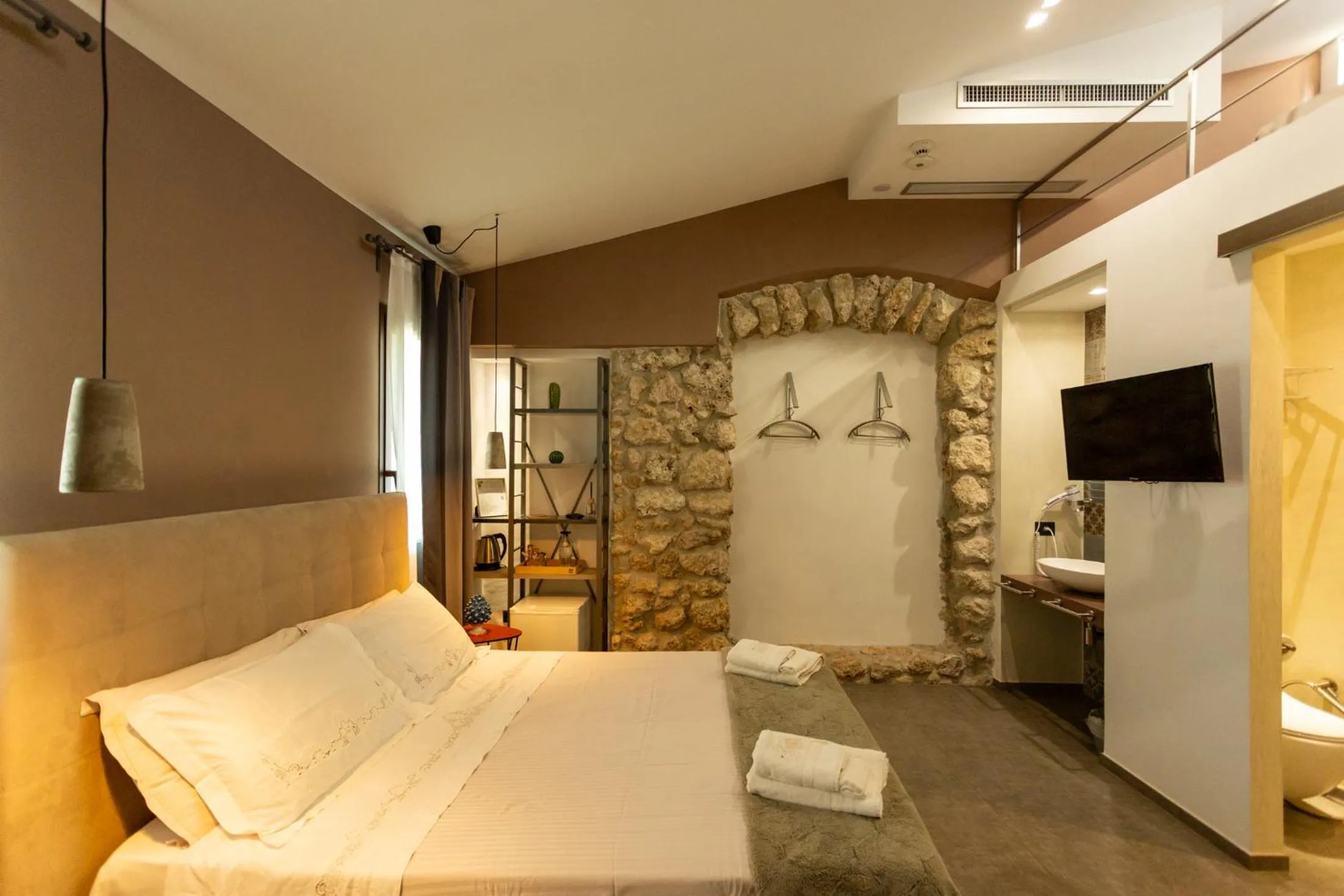 Bedroom, Bed in Oikos in Terre di Zaccanello