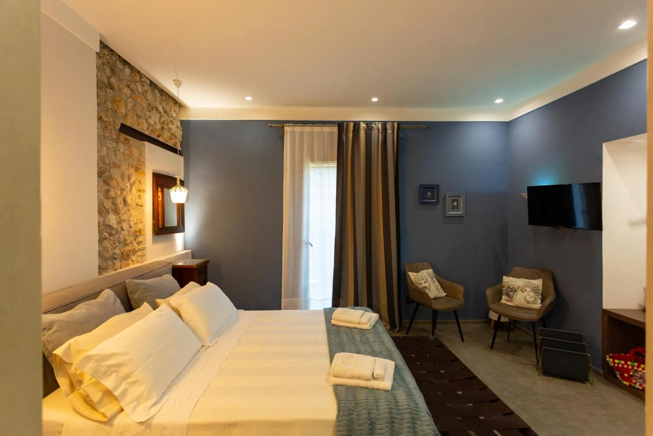Bedroom, Bed in Oikos in Terre di Zaccanello