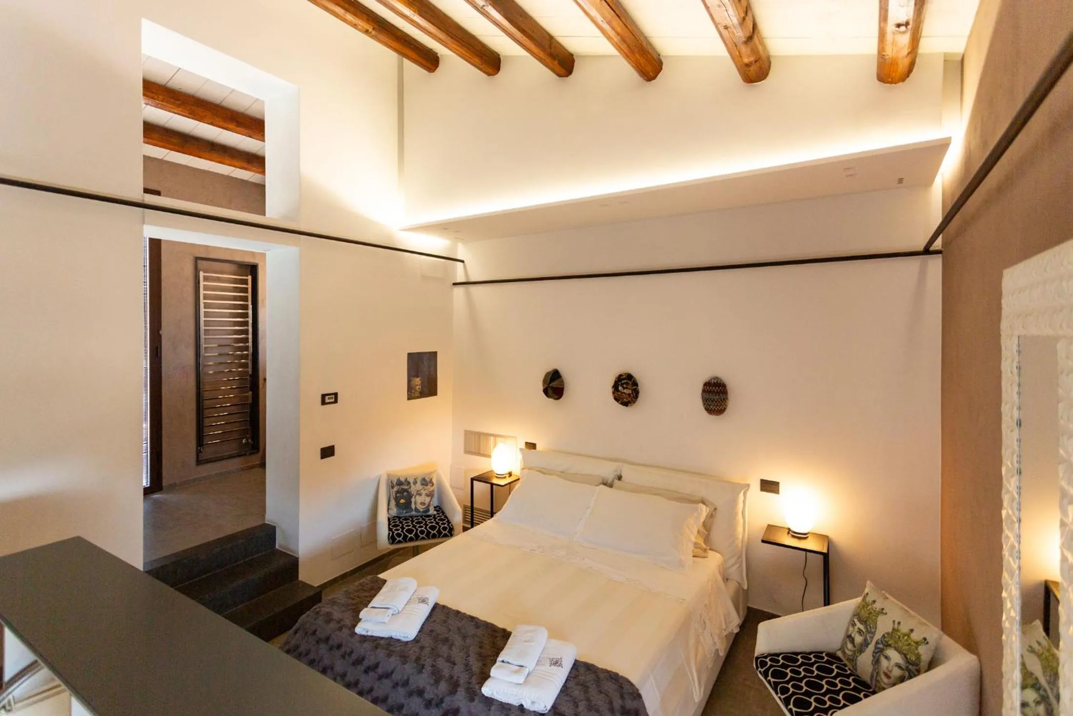 Bedroom, Bed in Oikos in Terre di Zaccanello