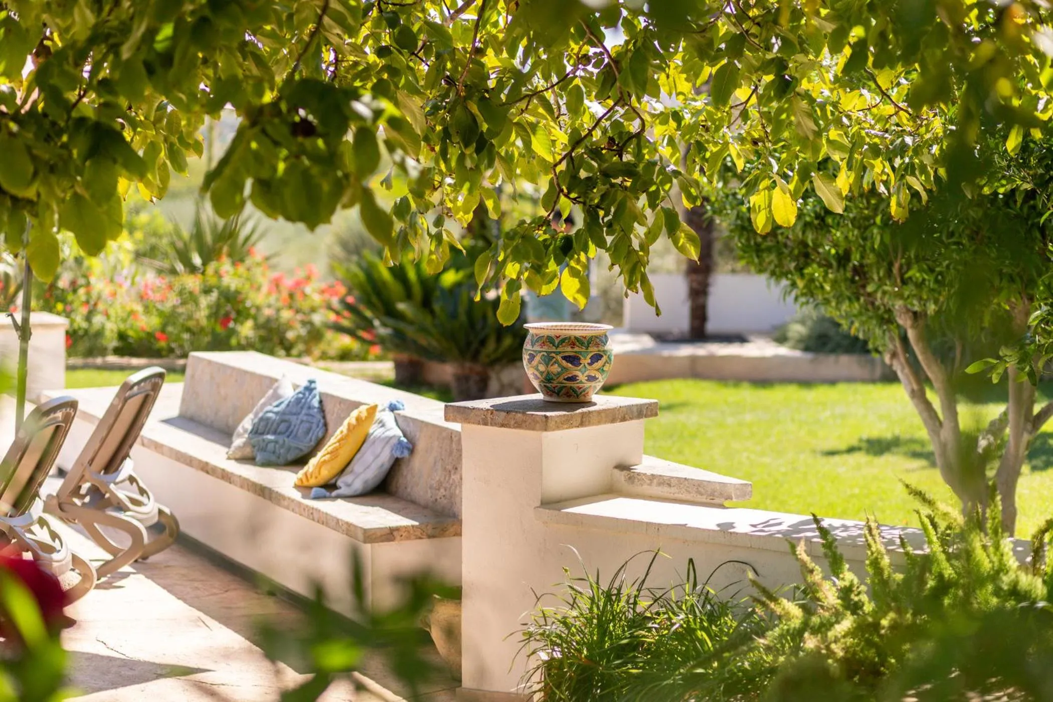 Patio in Oikos in Terre di Zaccanello