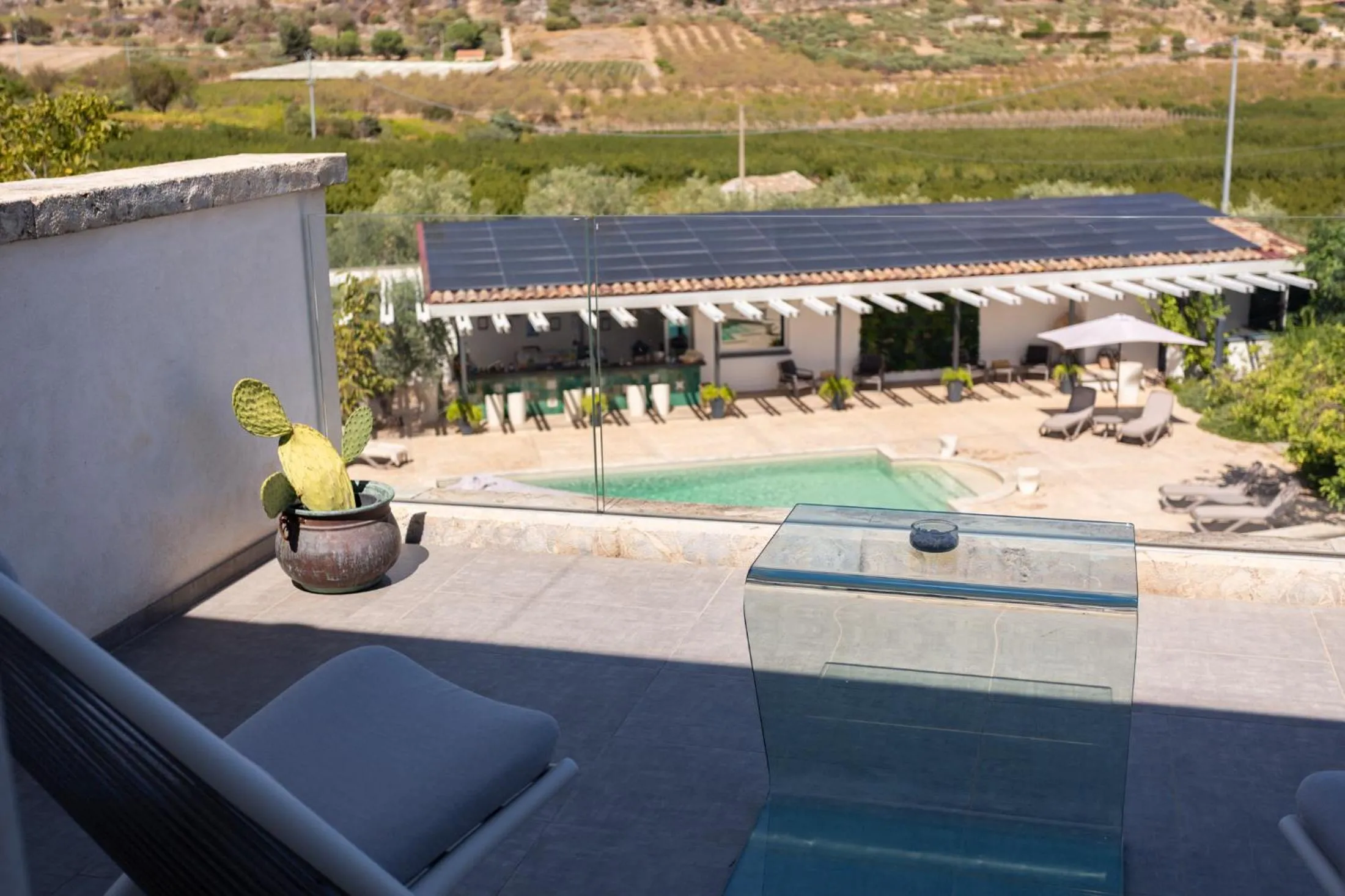 Balcony/Terrace in Oikos in Terre di Zaccanello