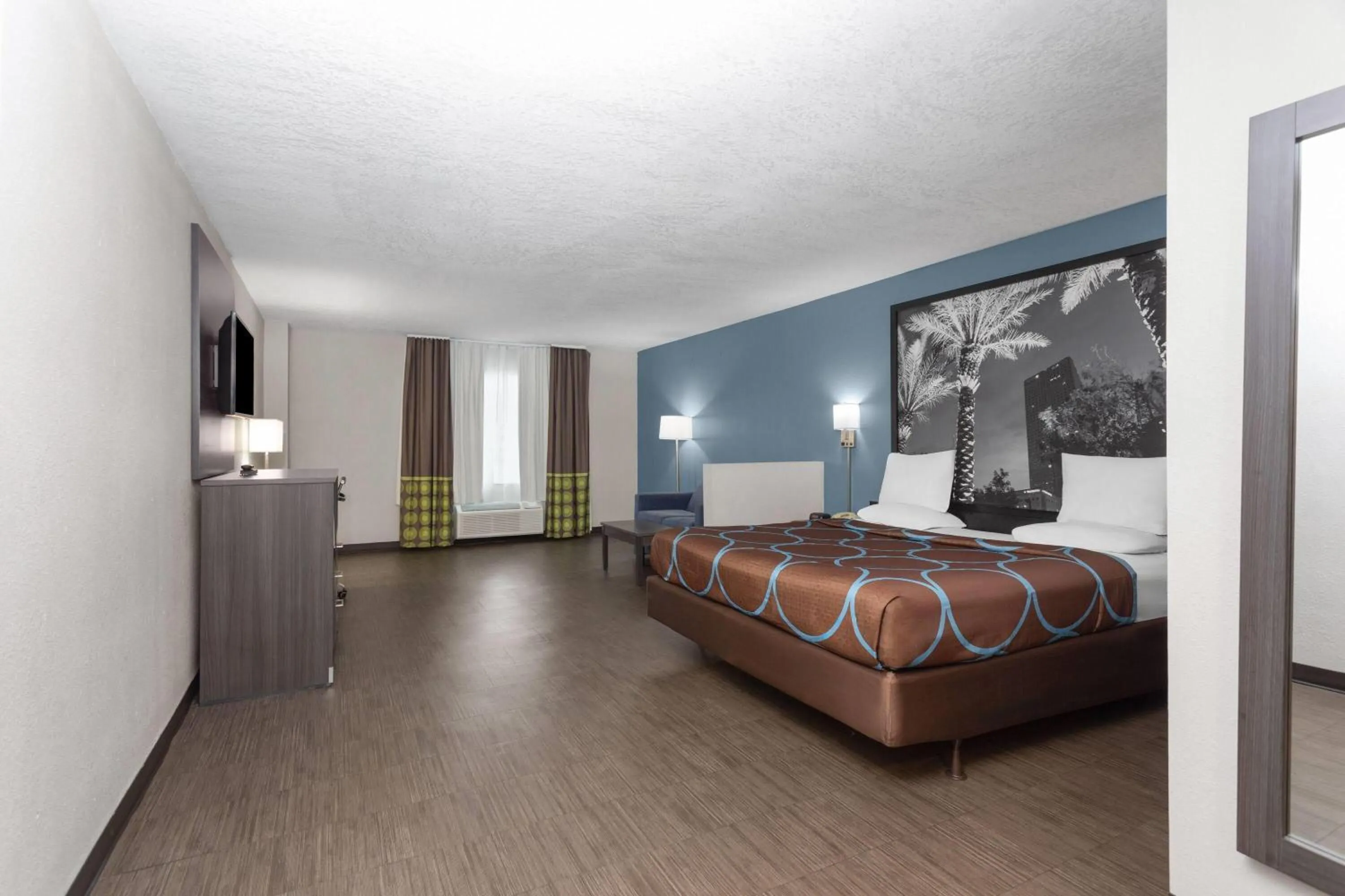 Photo of the whole room, Bed in Super 8 Motel by Wyndham near Fort Lauderdale Arpt