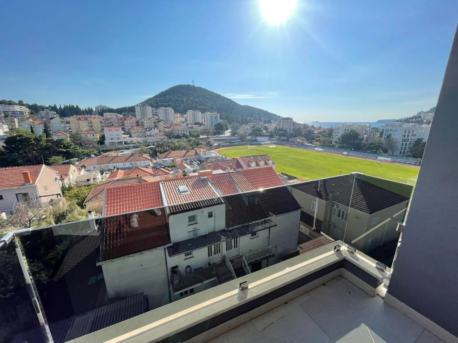 Sea view in Apartments Mak & Lux - sea & sunset top view