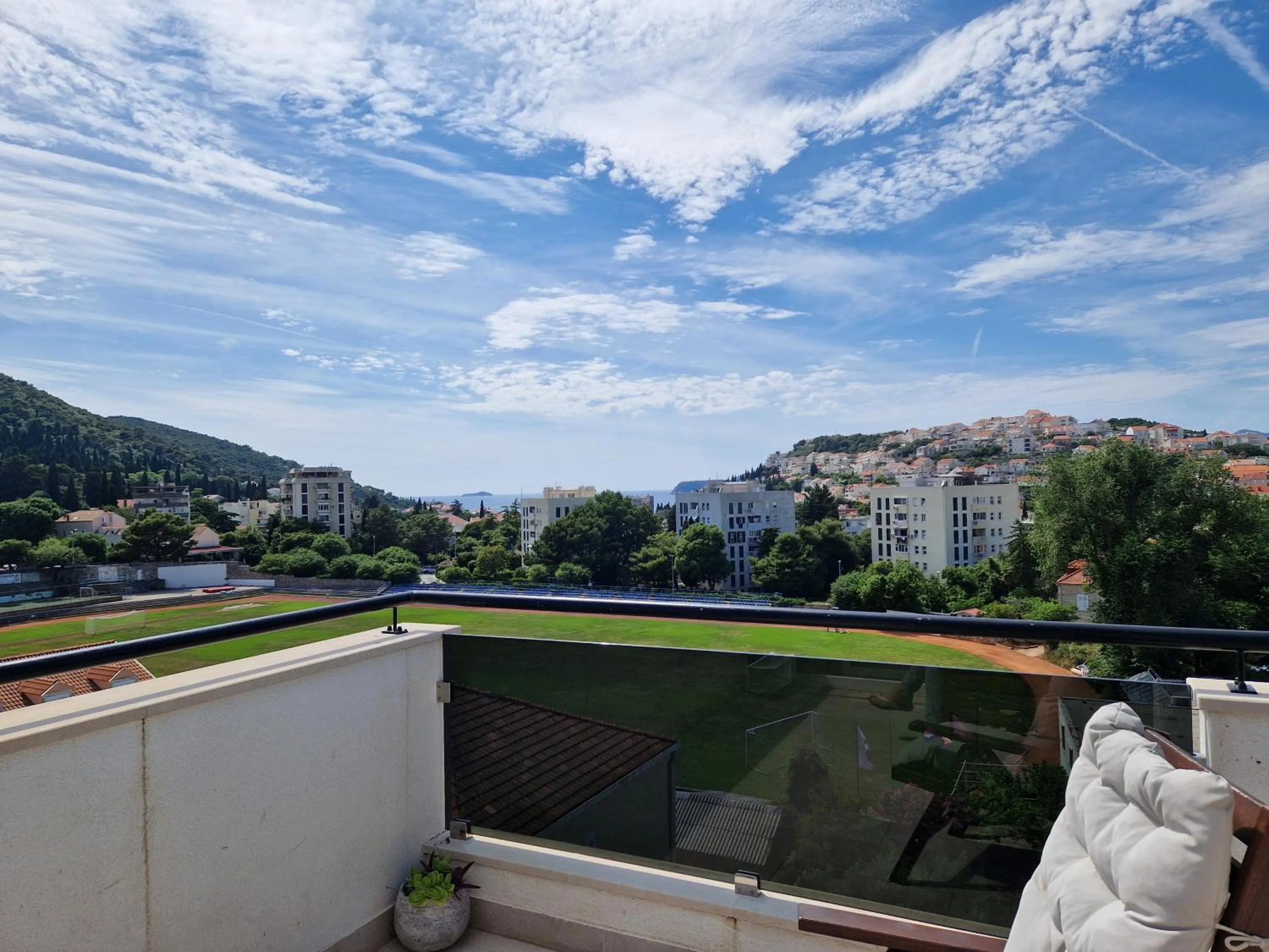 View (from property/room) in Apartments Mak & Lux - sea & sunset top view