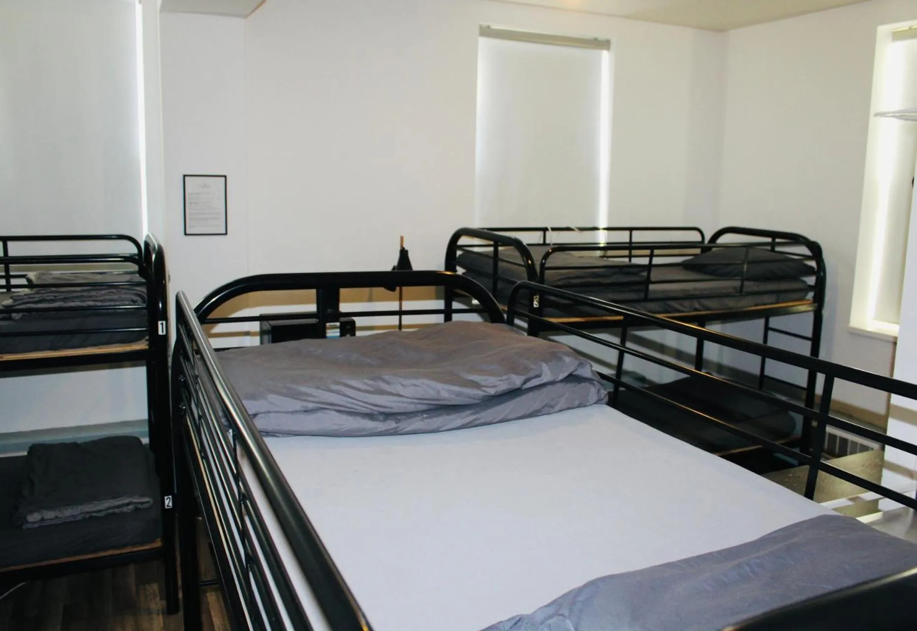 Bed in Palmerston Hotel